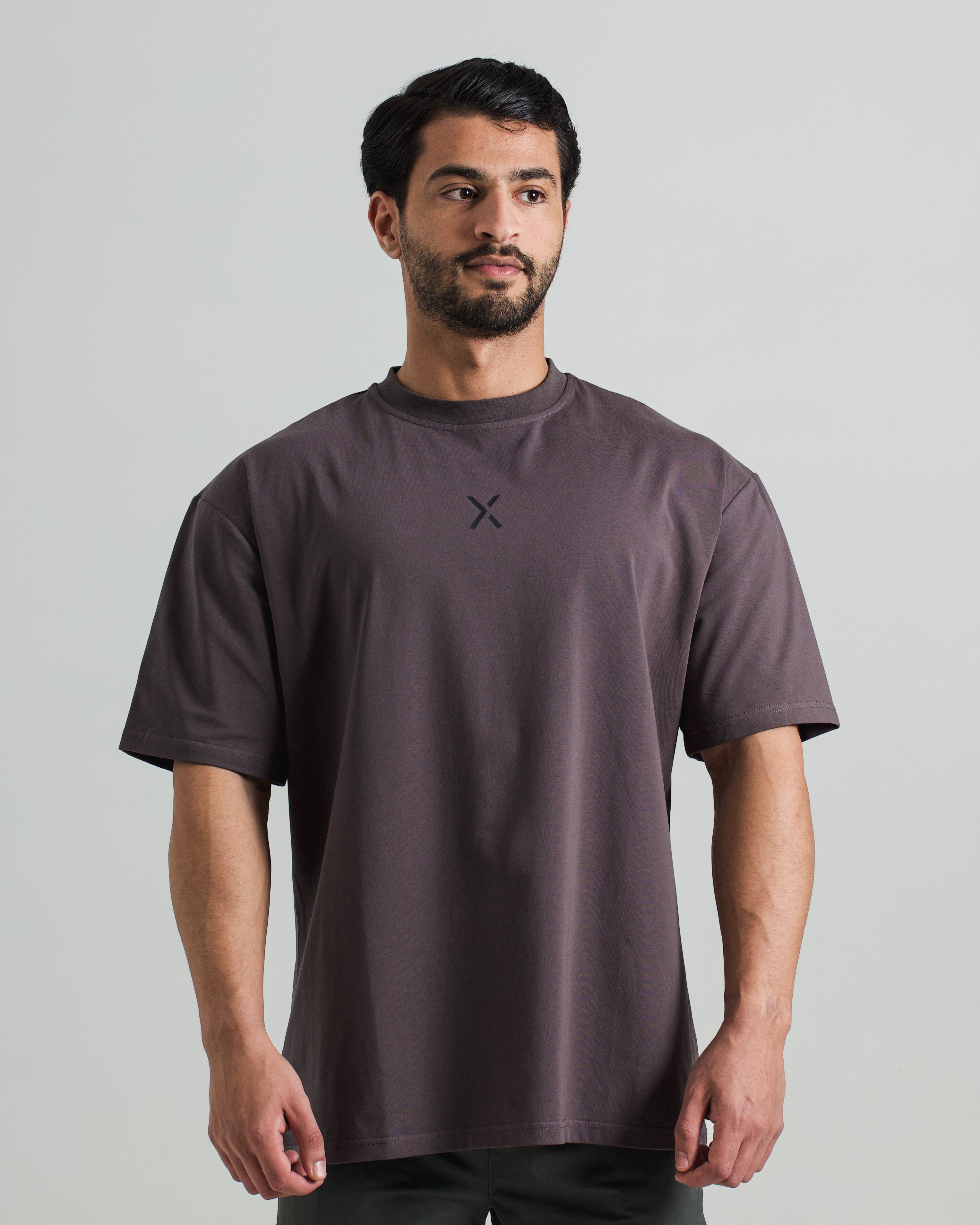 Impact Oversized Tee - Faded Purple