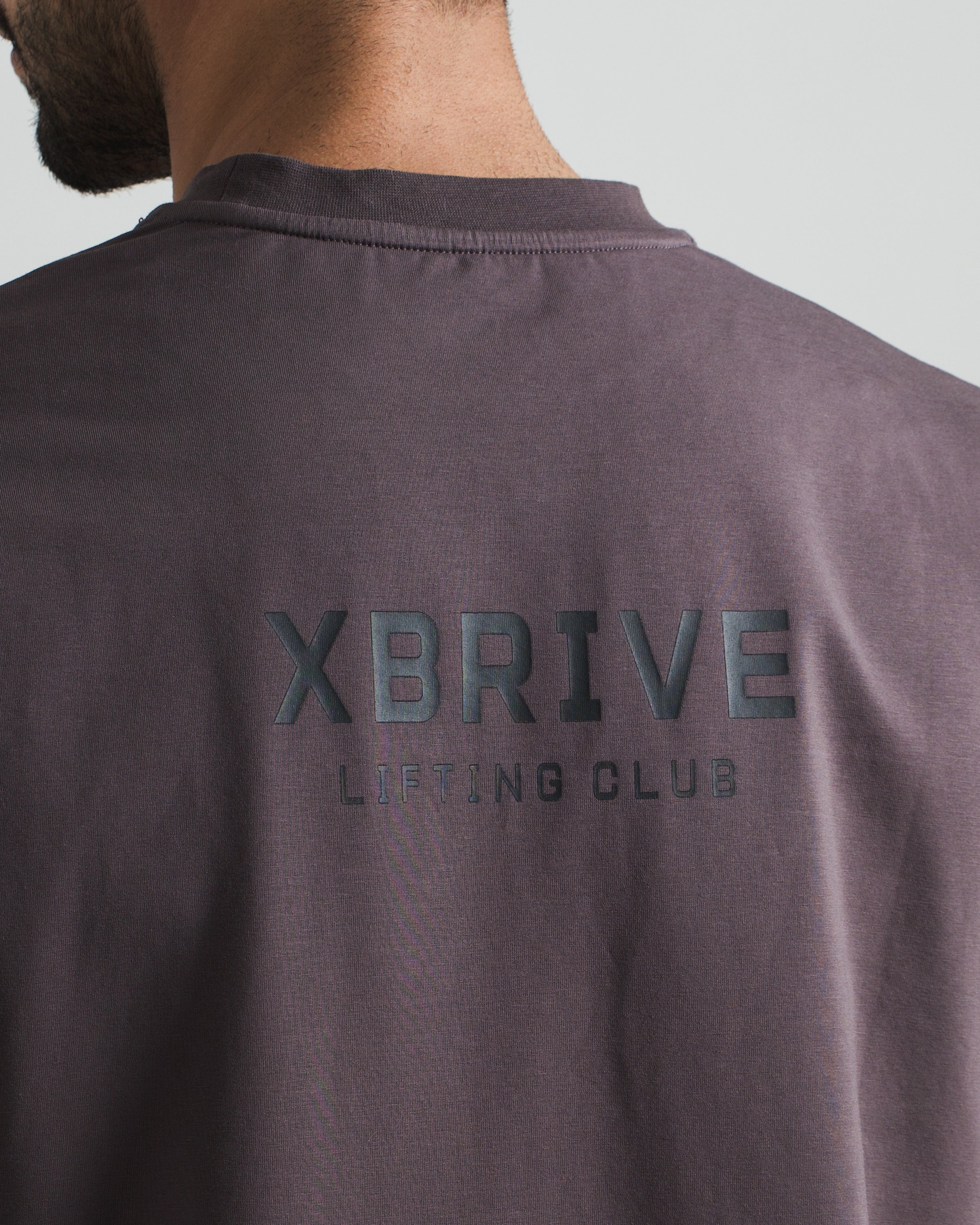 Impact Oversized Tee - Faded Purple