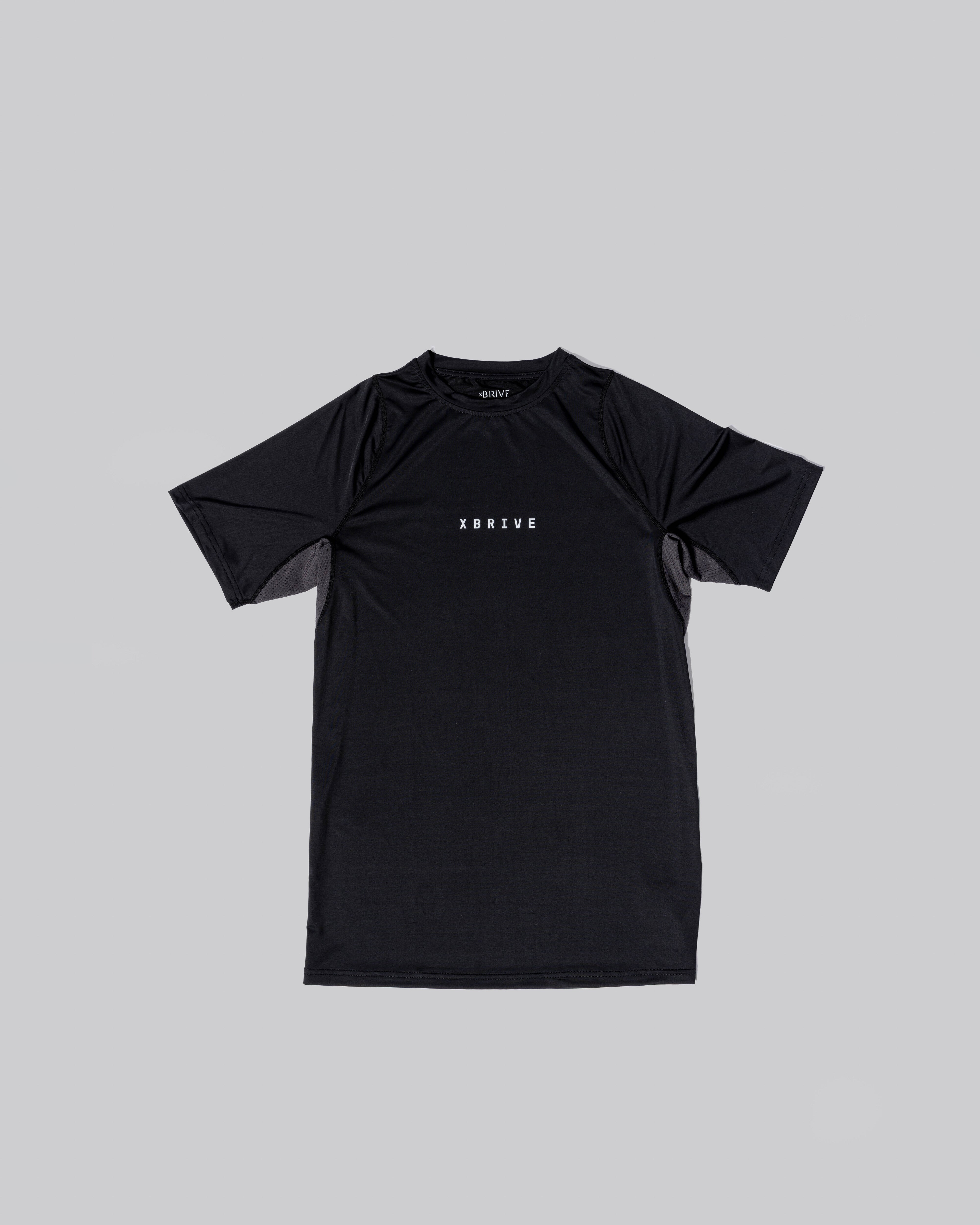 Vital Compression Tee – Black/Carbon
