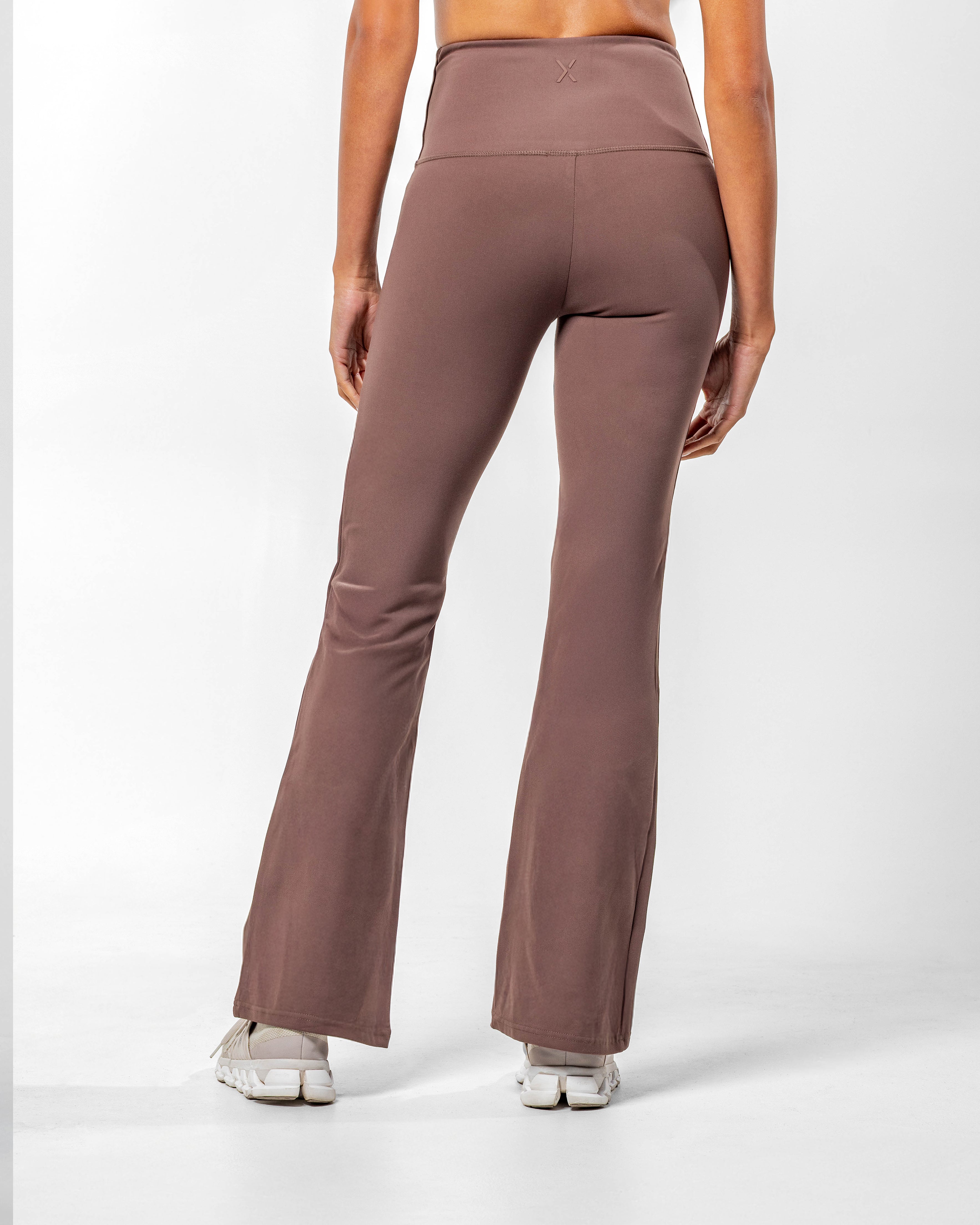 Everyday Flare Pant - Mocha Brown