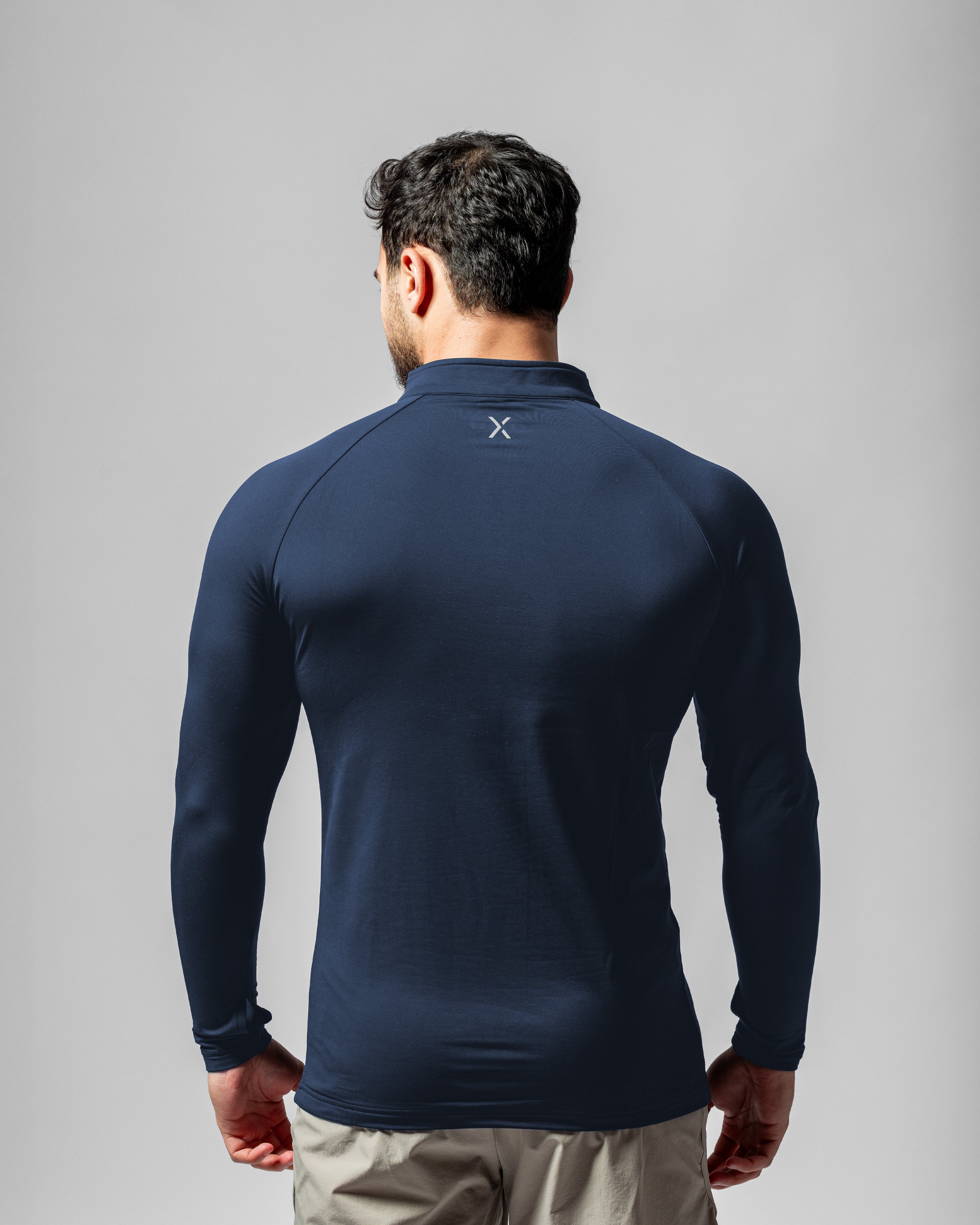 Flow Quarter Zip - Midnight Navy