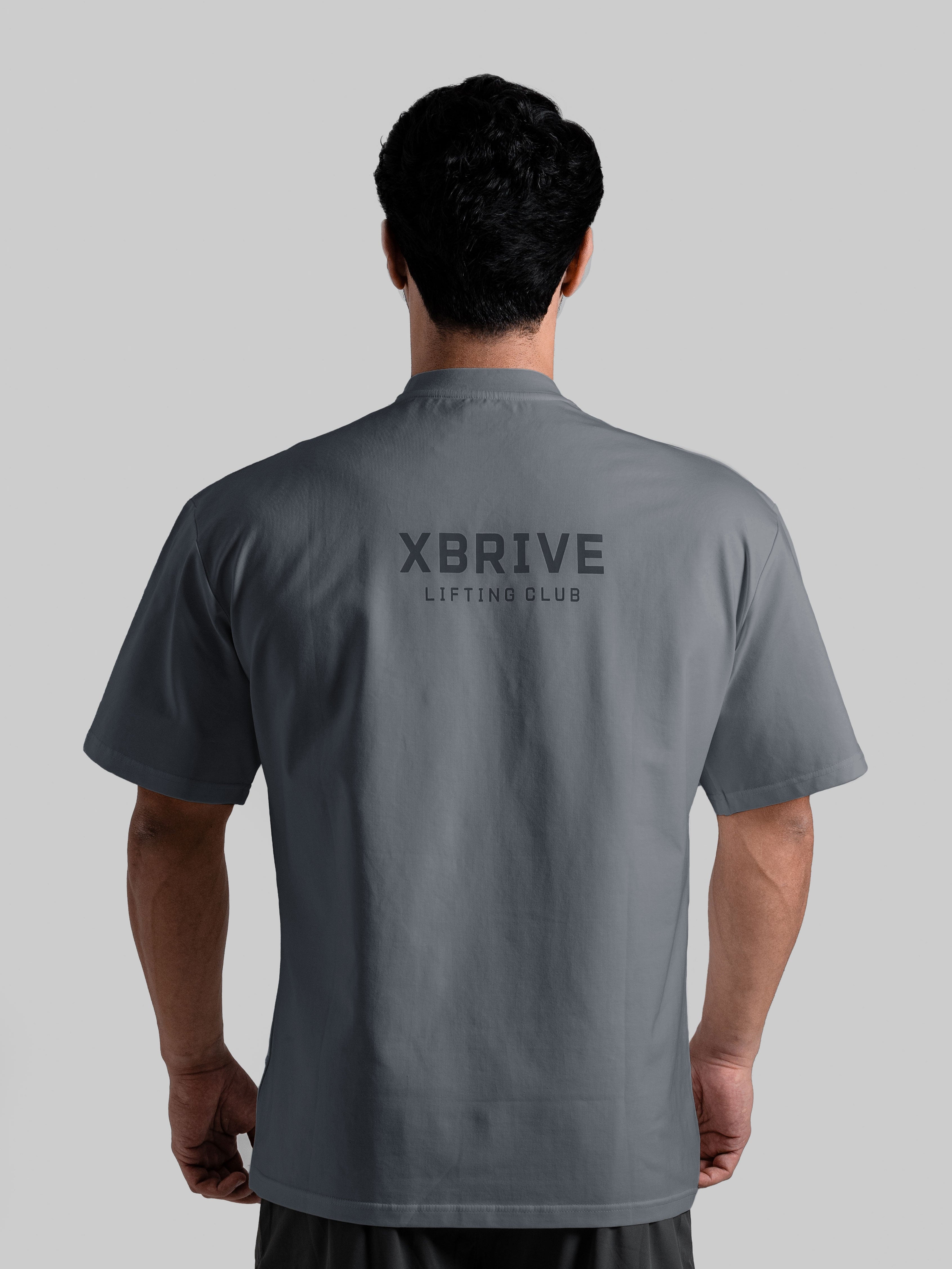 Impact Oversized Tee - Smoke Grey