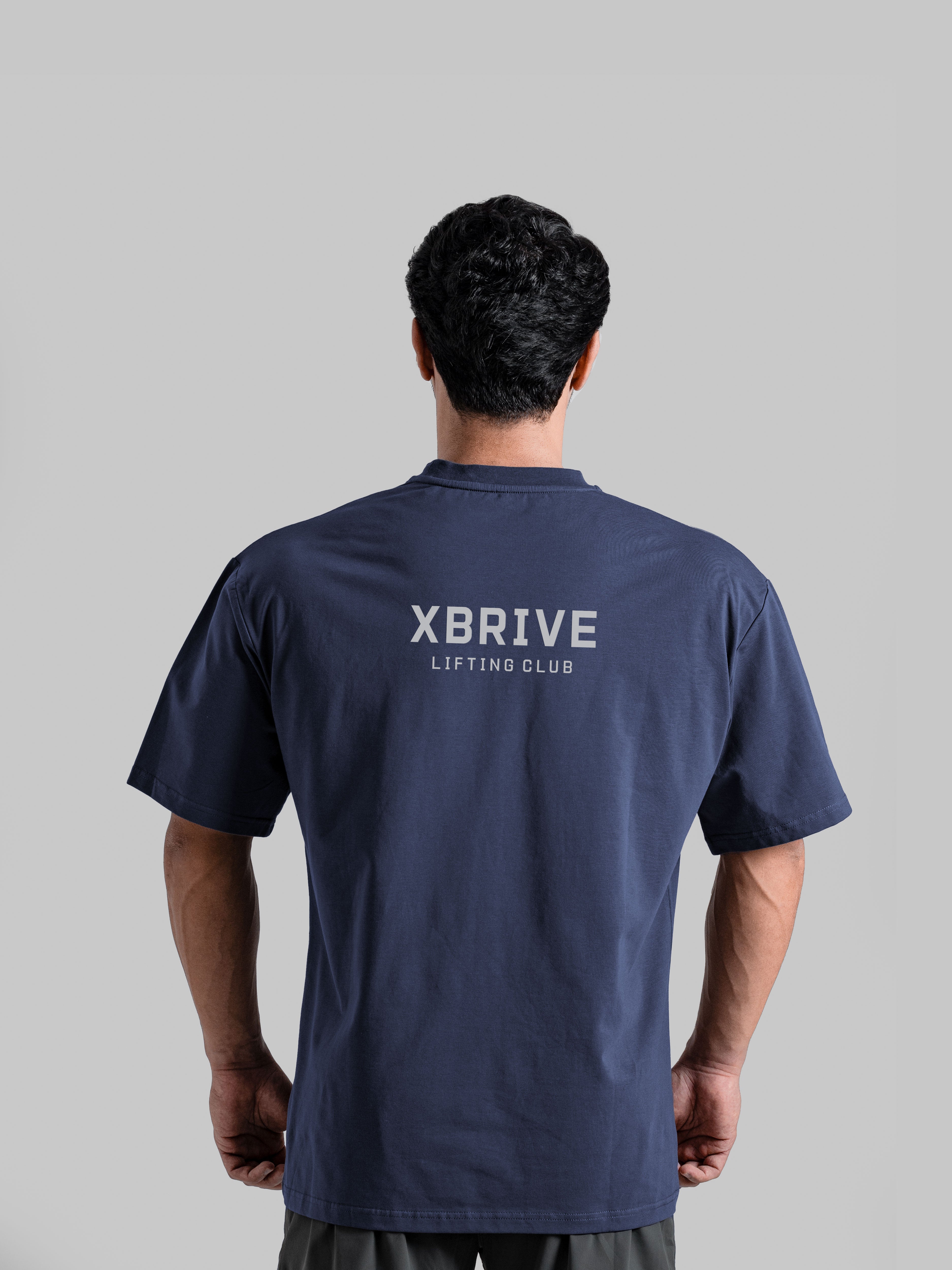 Impact Oversized Tee - Midnight Navy