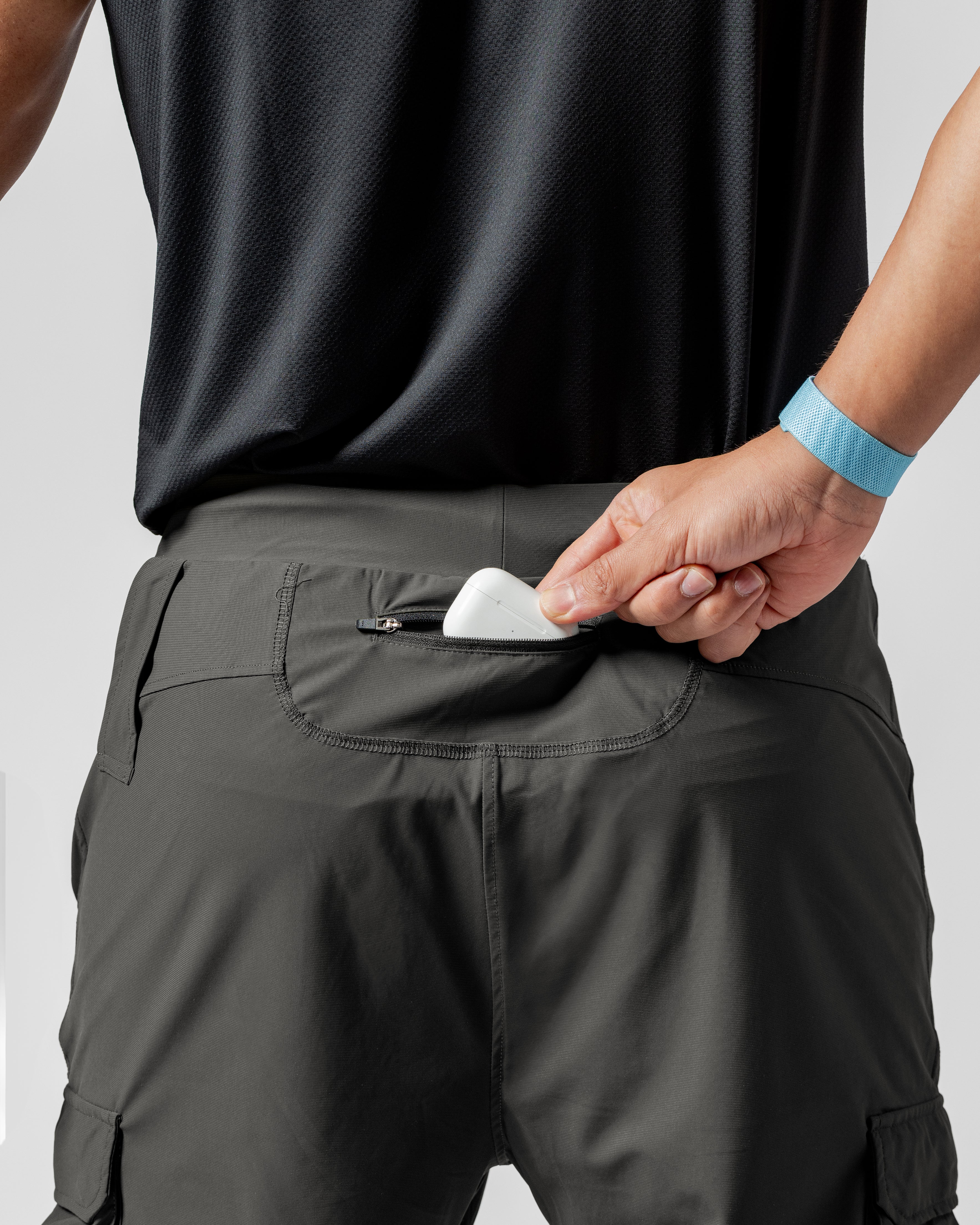 Hybrid Cargo Joggers - Iron Grey