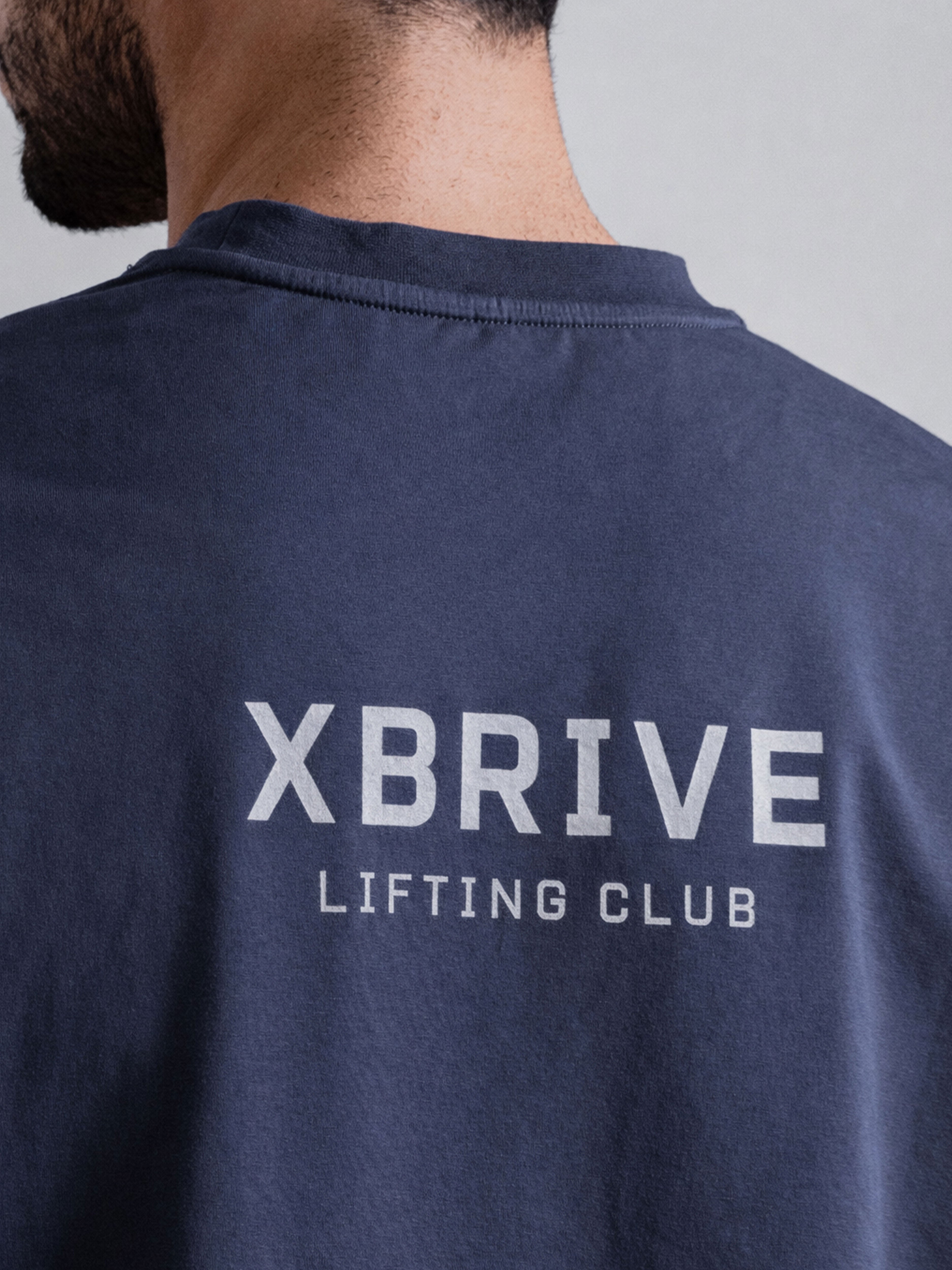 Impact Oversized Tee - Midnight Navy