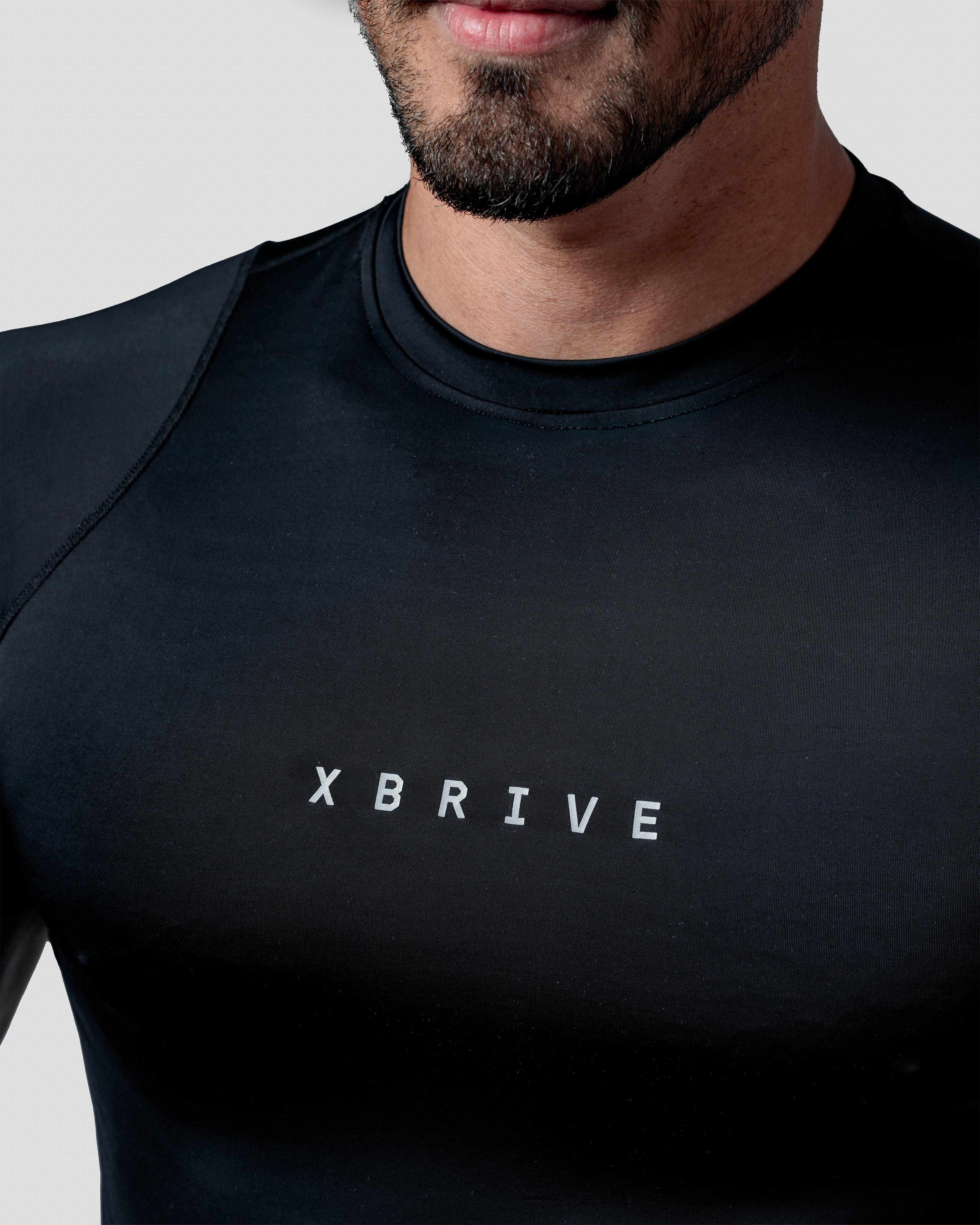 Vital Compression Tee – Black