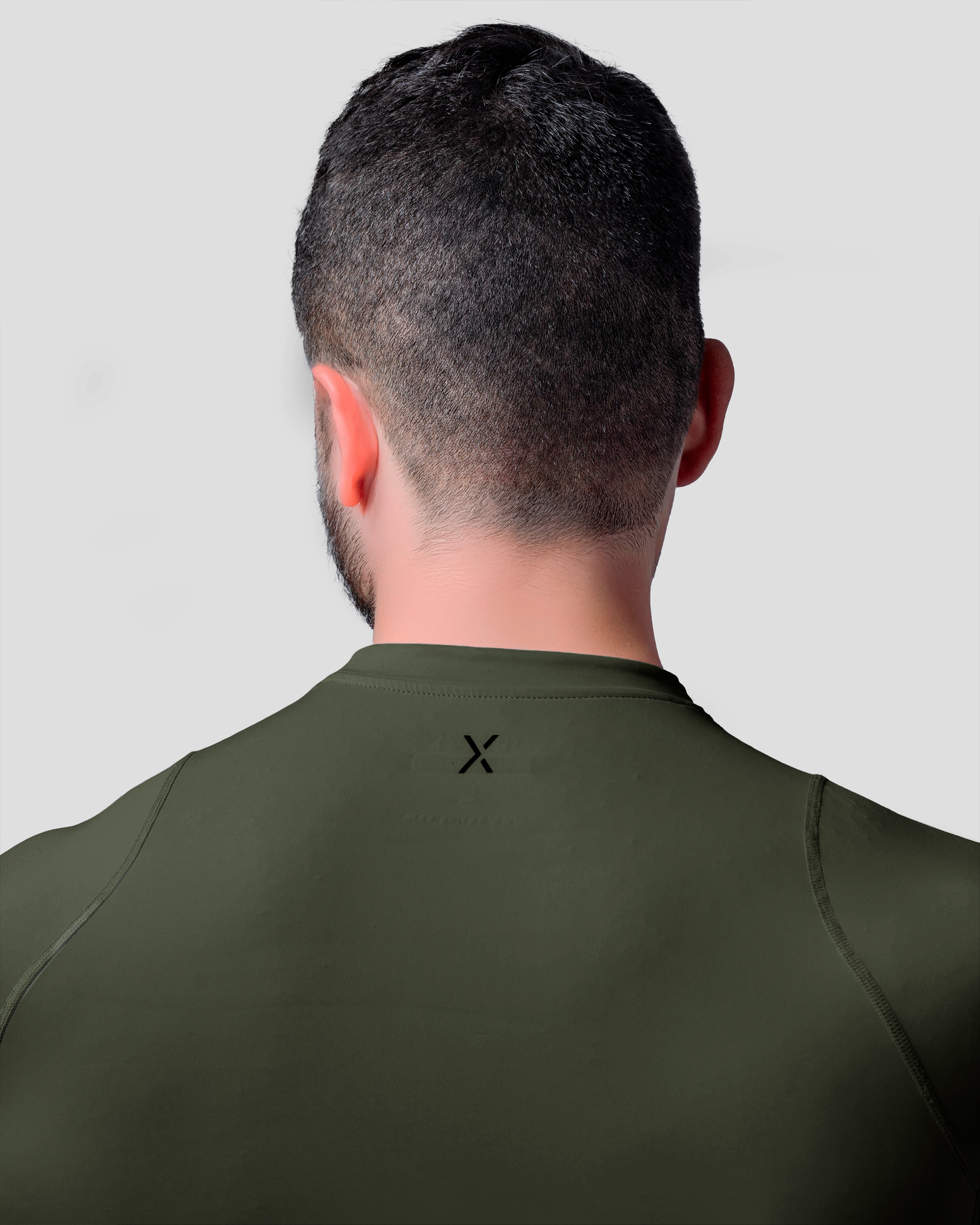 Vital Compression Tee – Army Green