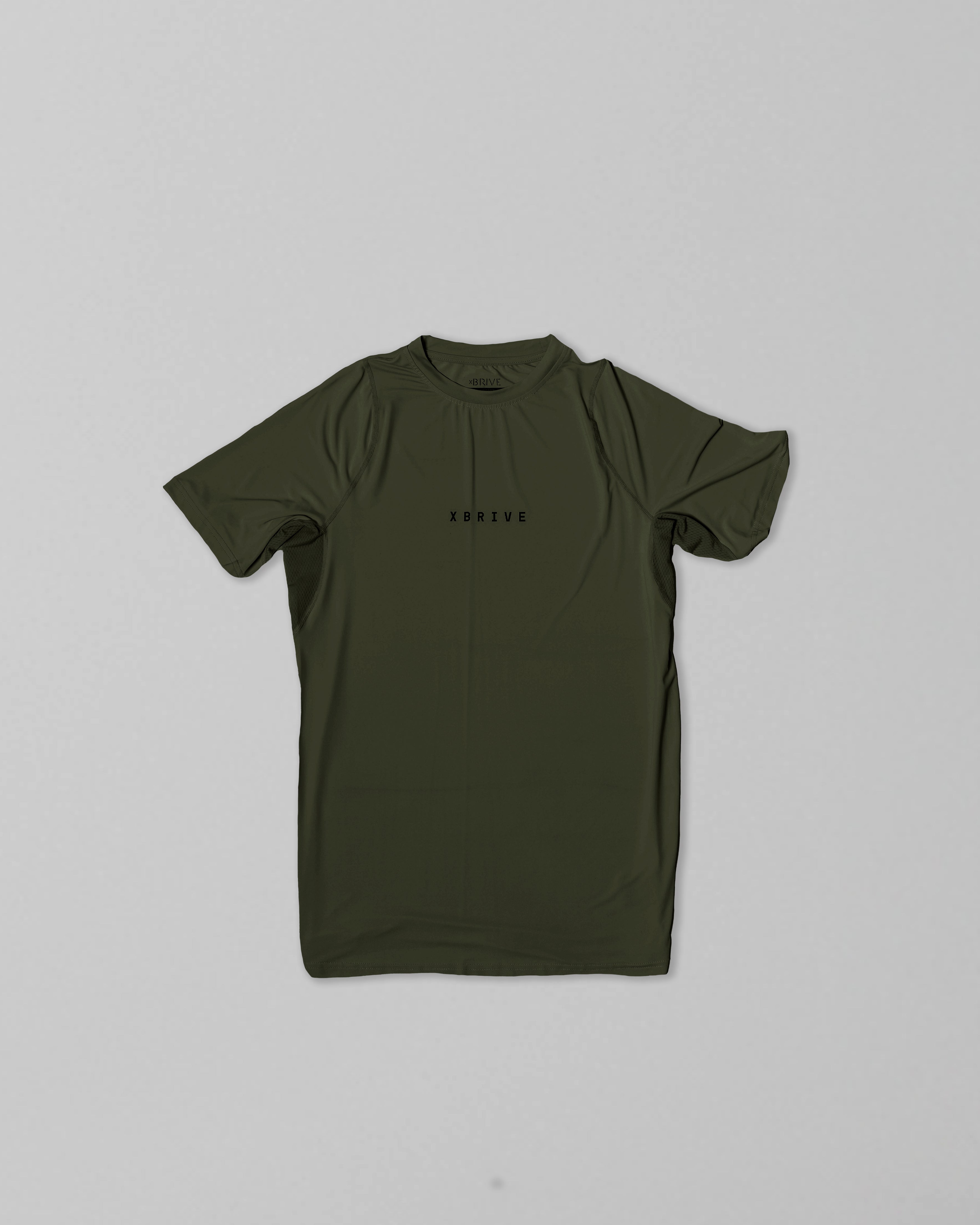 Vital Compression Tee – Army Green