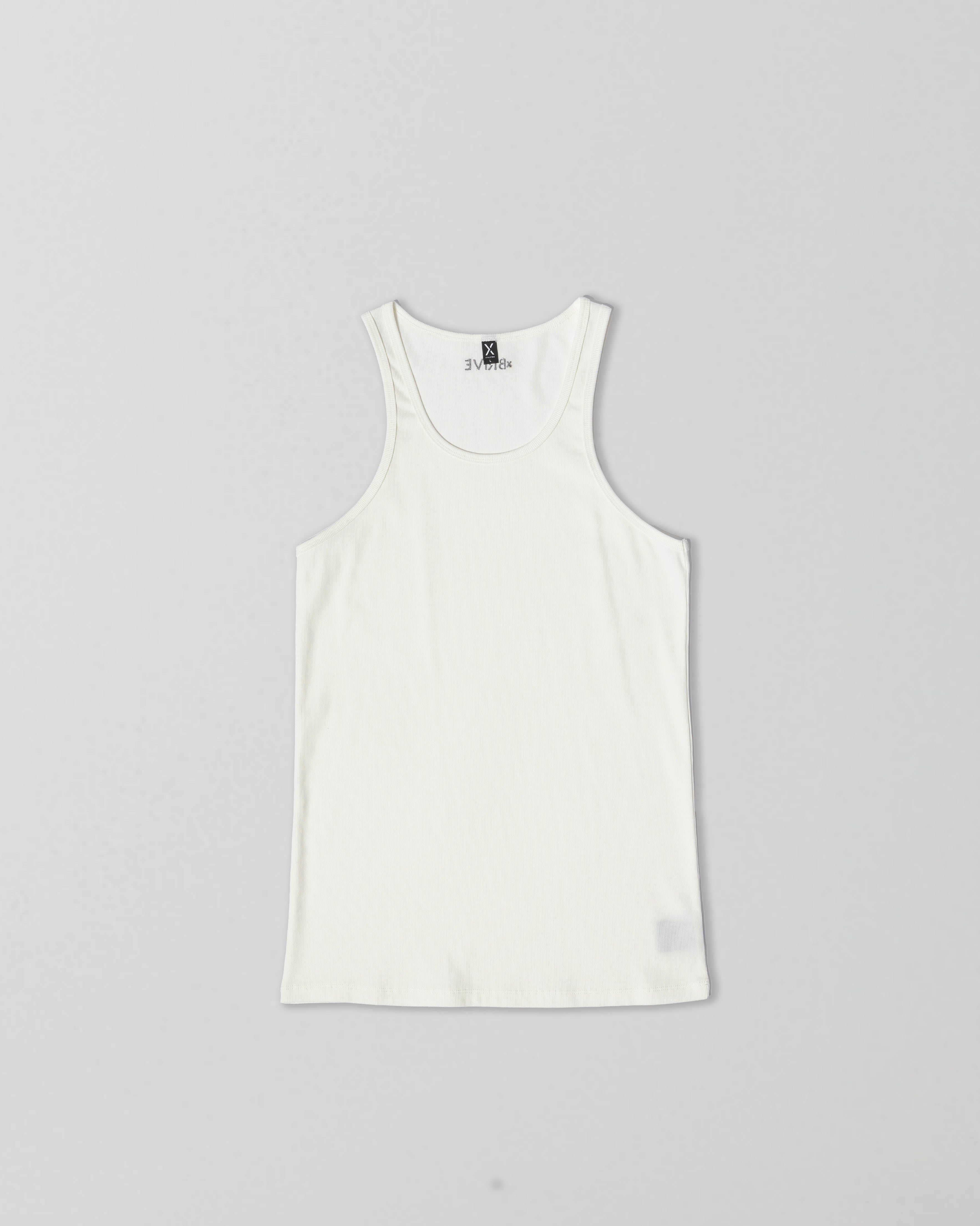 Core Ribbed Tank – Off White