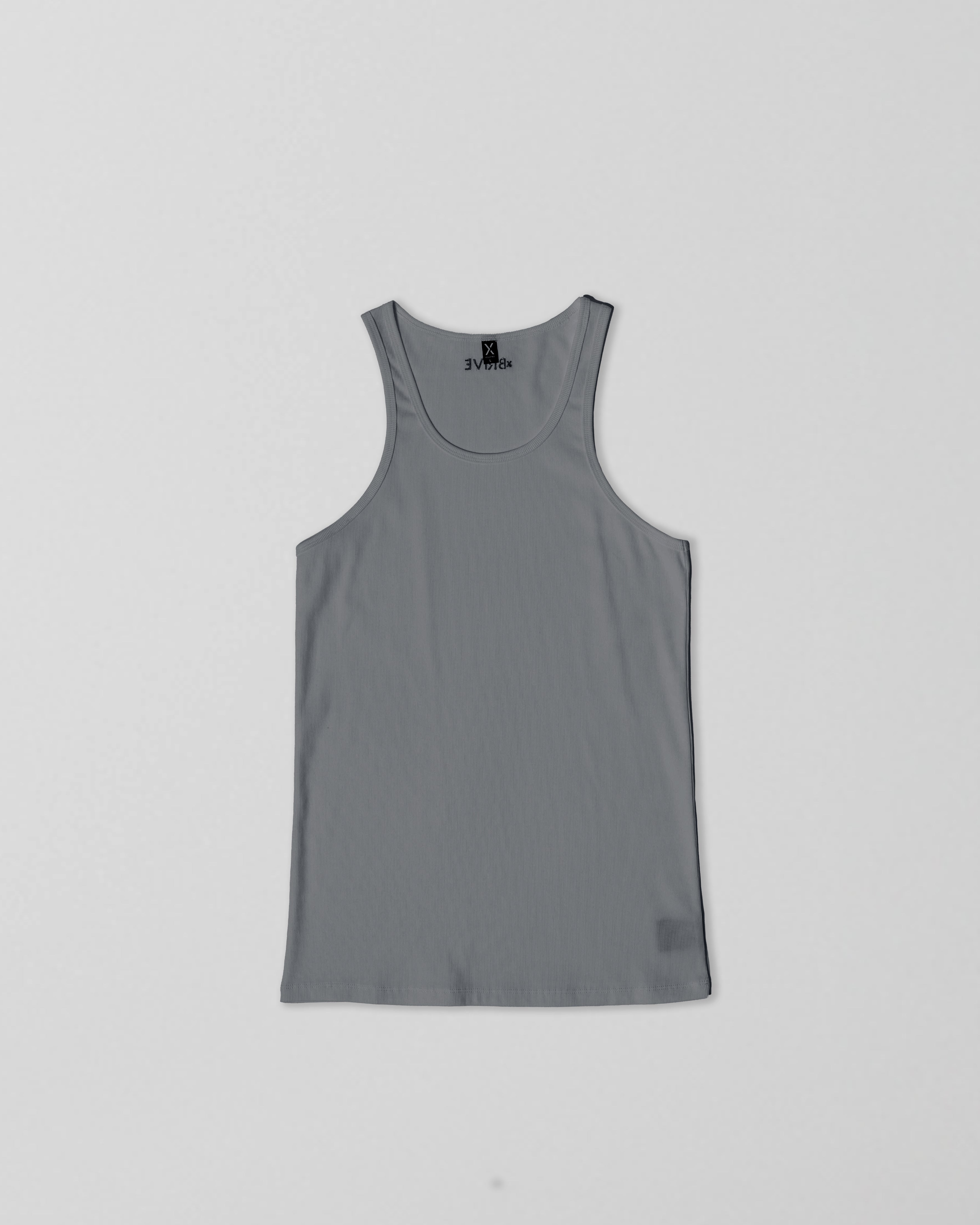 Core Ribbed Tank – Iron Grey