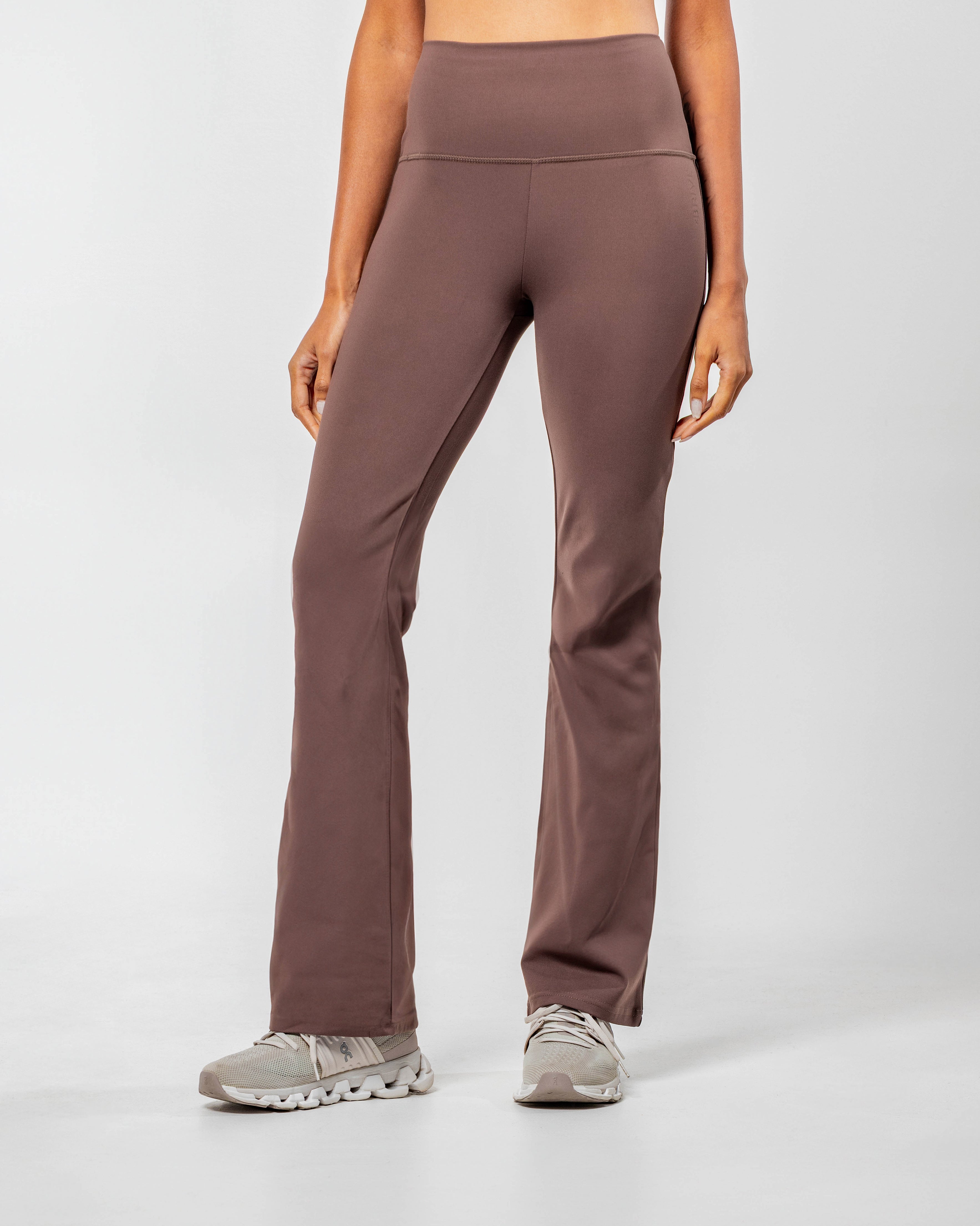 Everyday Flare Pant - Mocha Brown