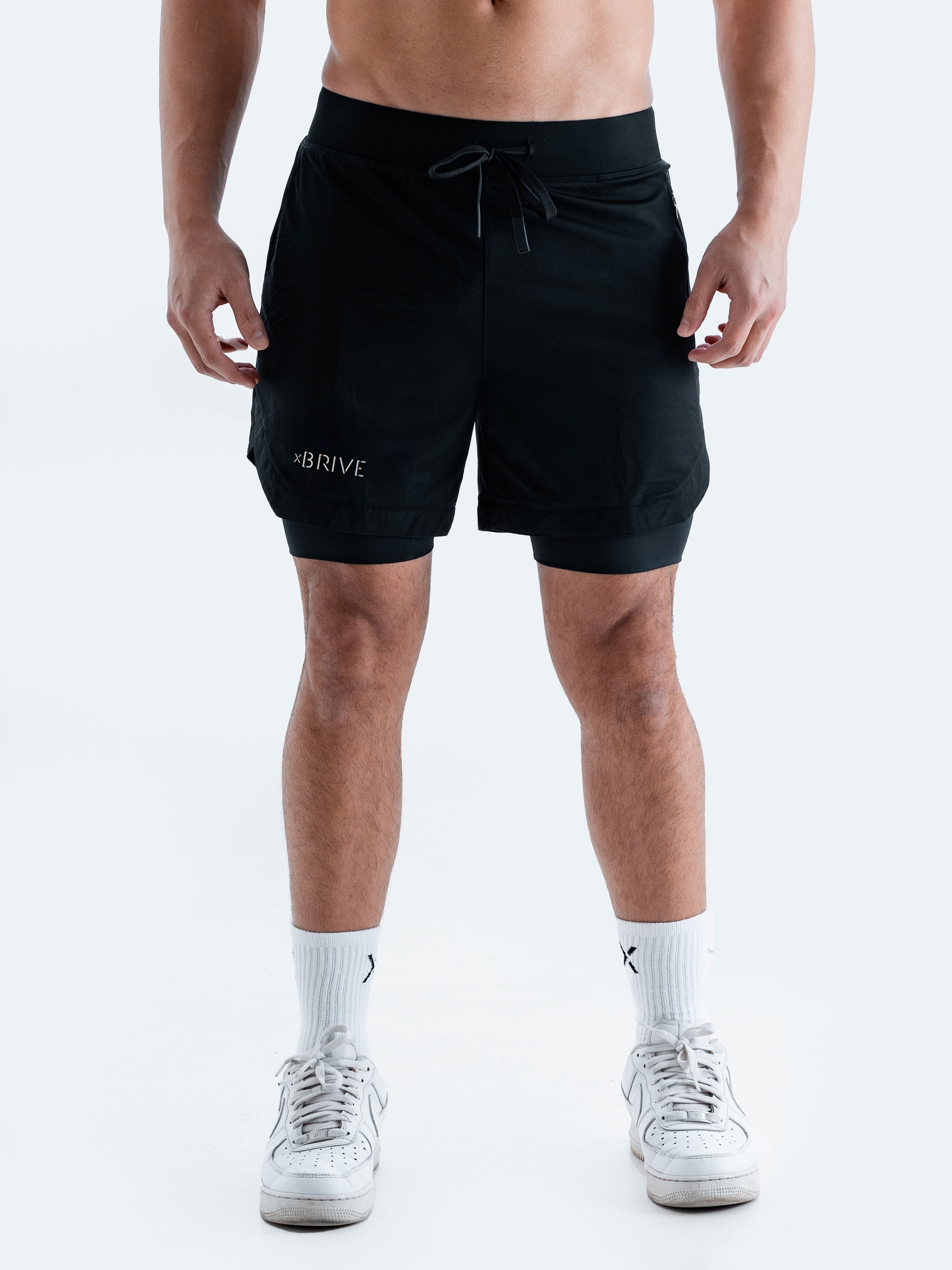 Hybrid Liner Shorts - Black