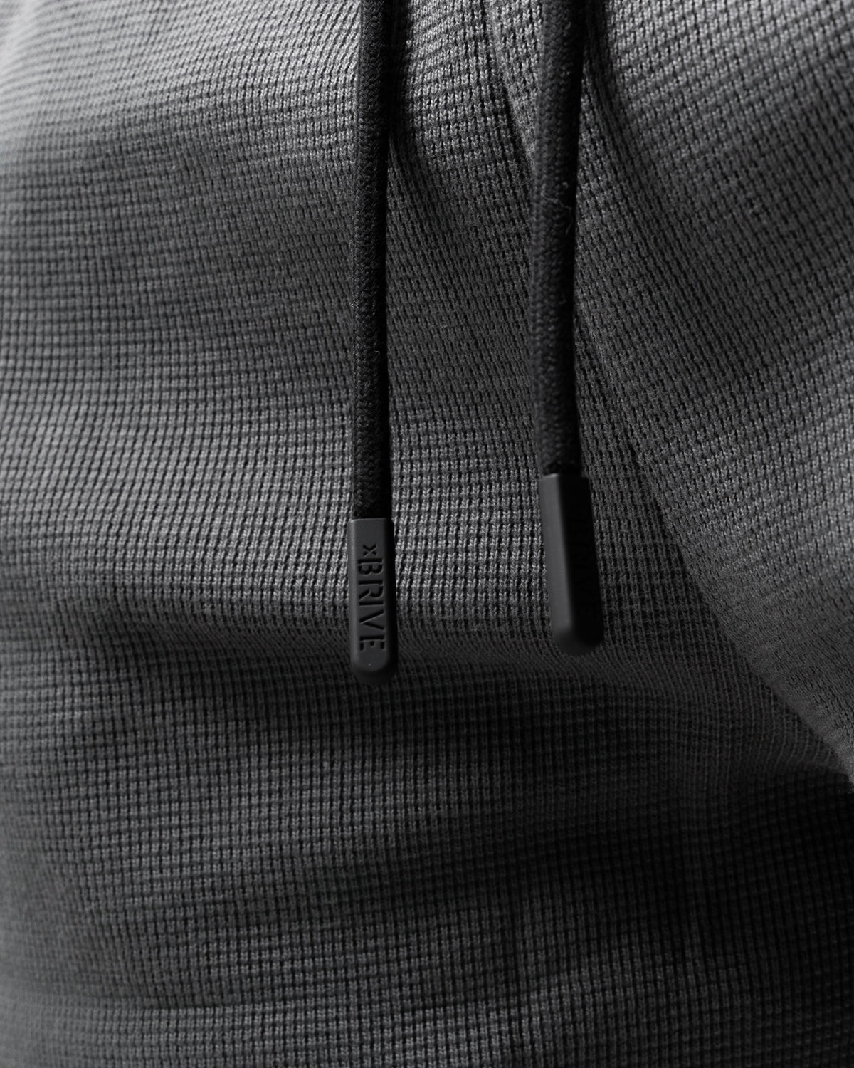 Waffle Knit Shorts - Iron Grey