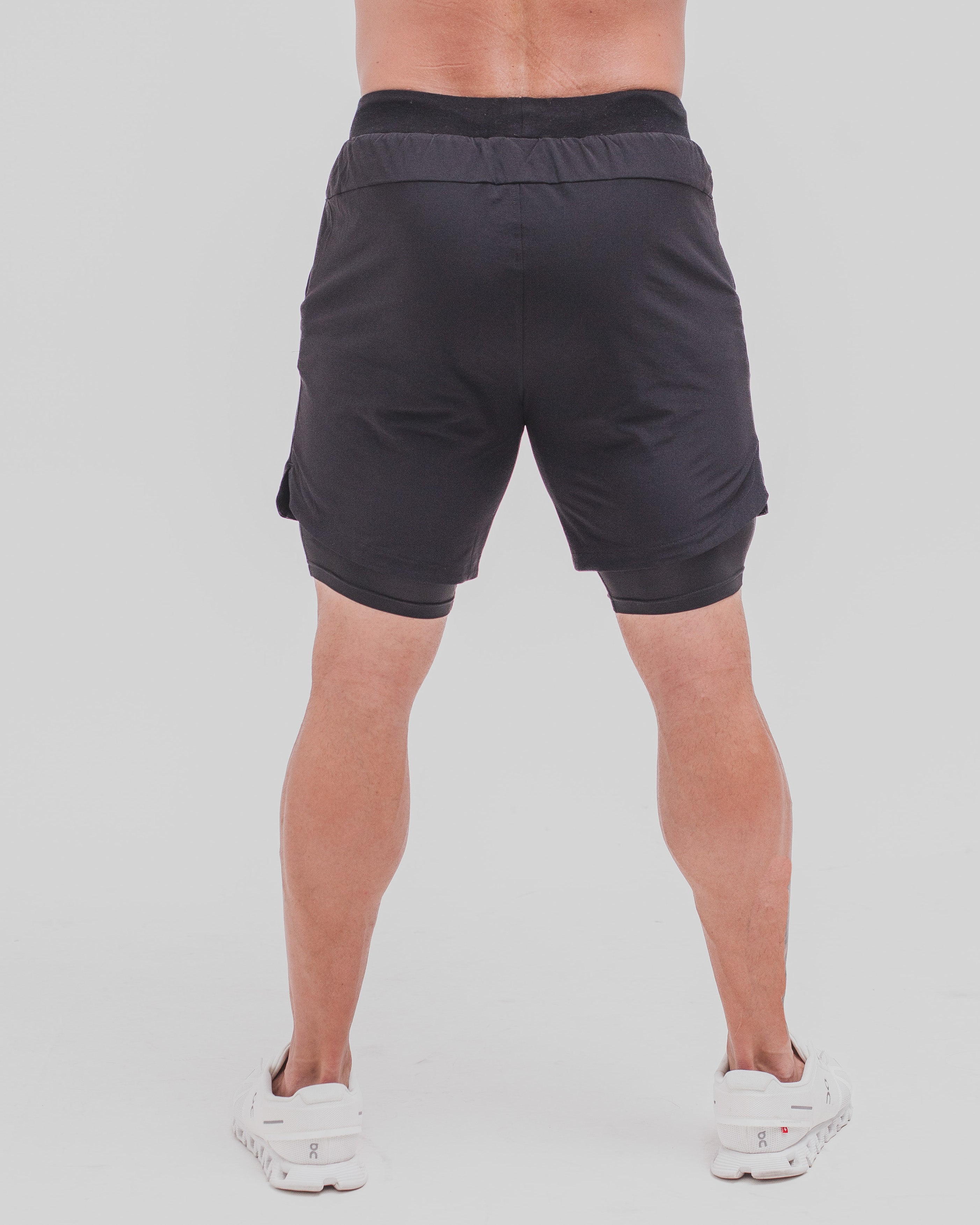 Performance 2-In-1 Shorts - Black