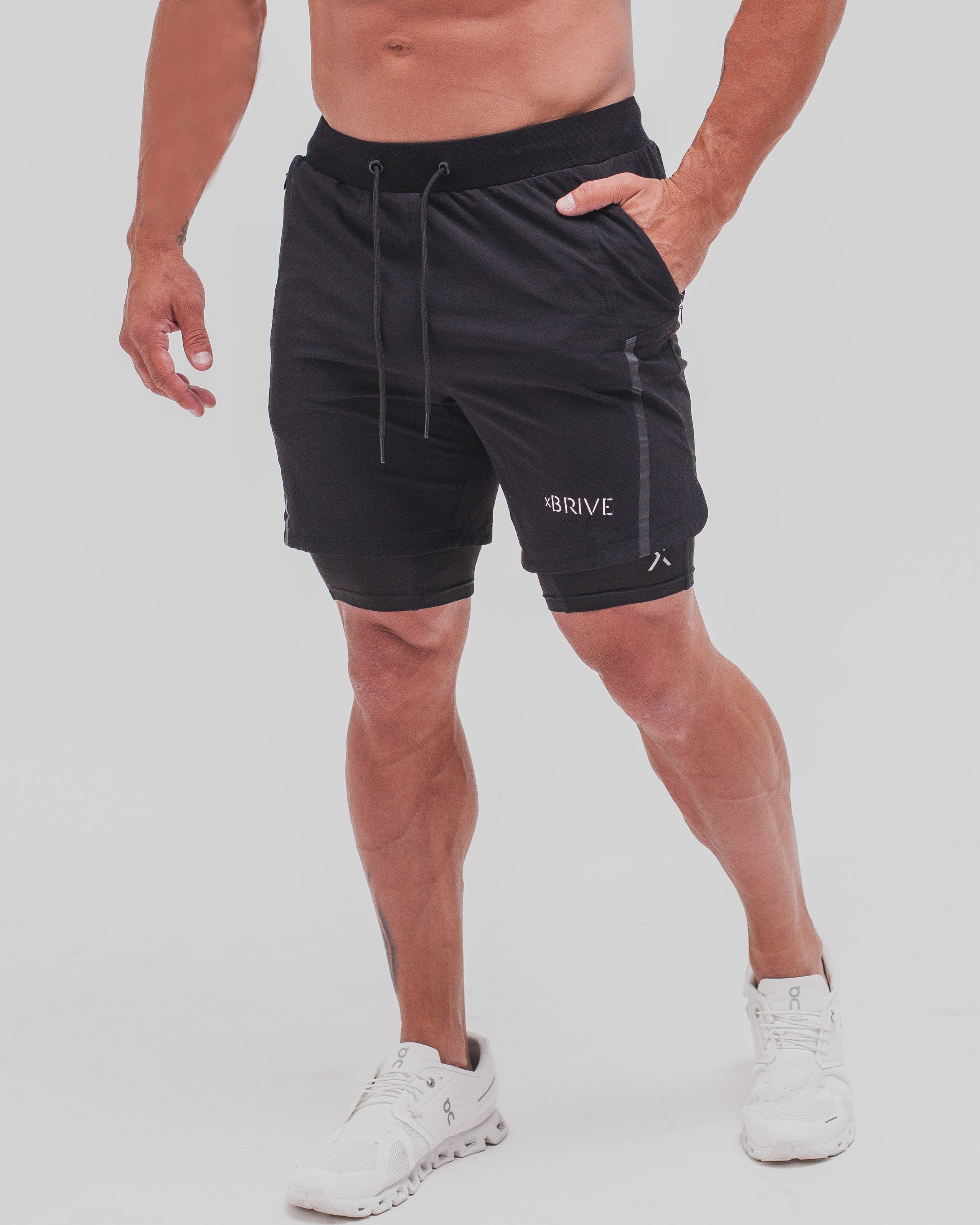 Performance 2-In-1 Shorts - Black