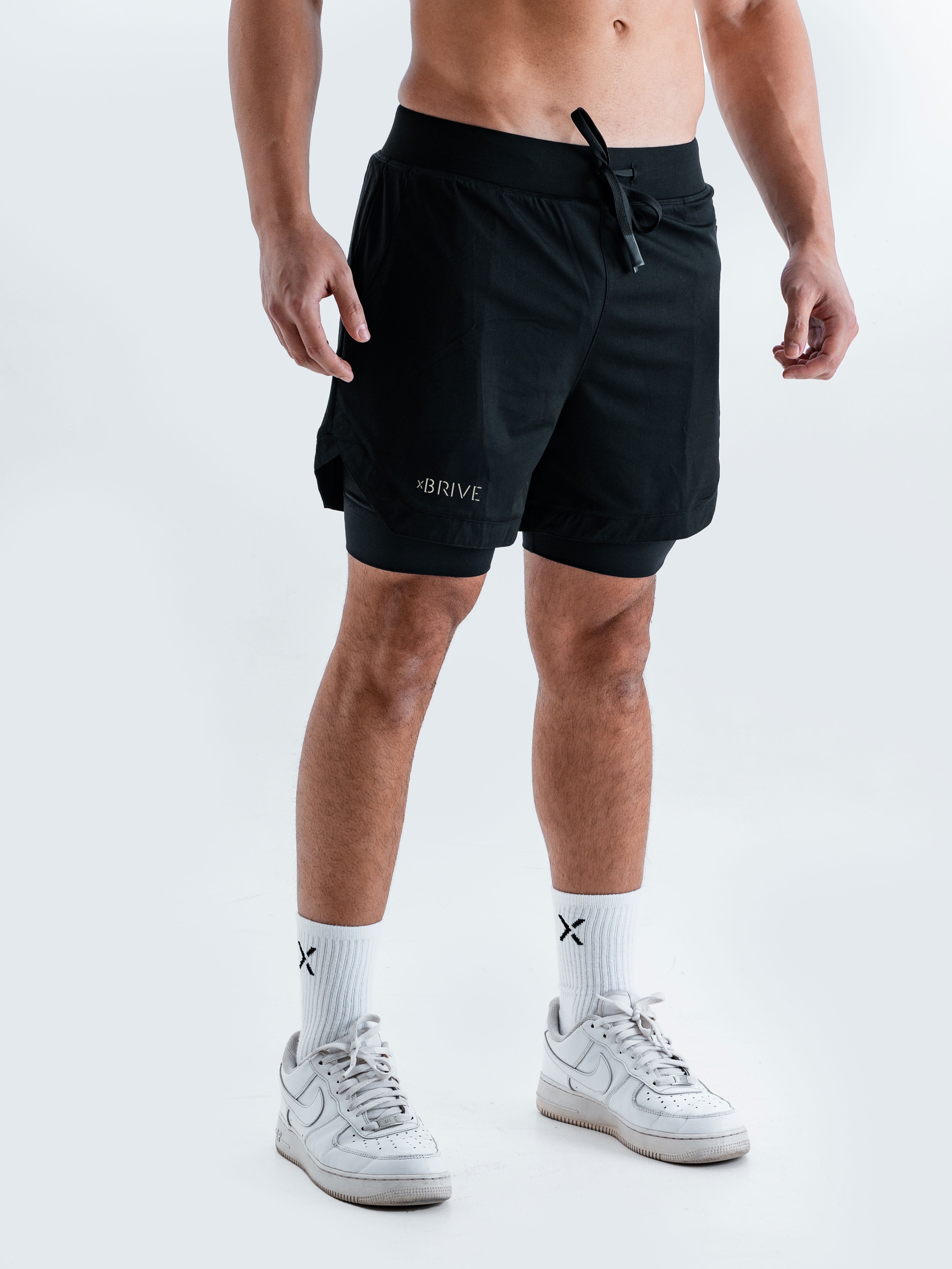 Hybrid Liner Shorts - Black
