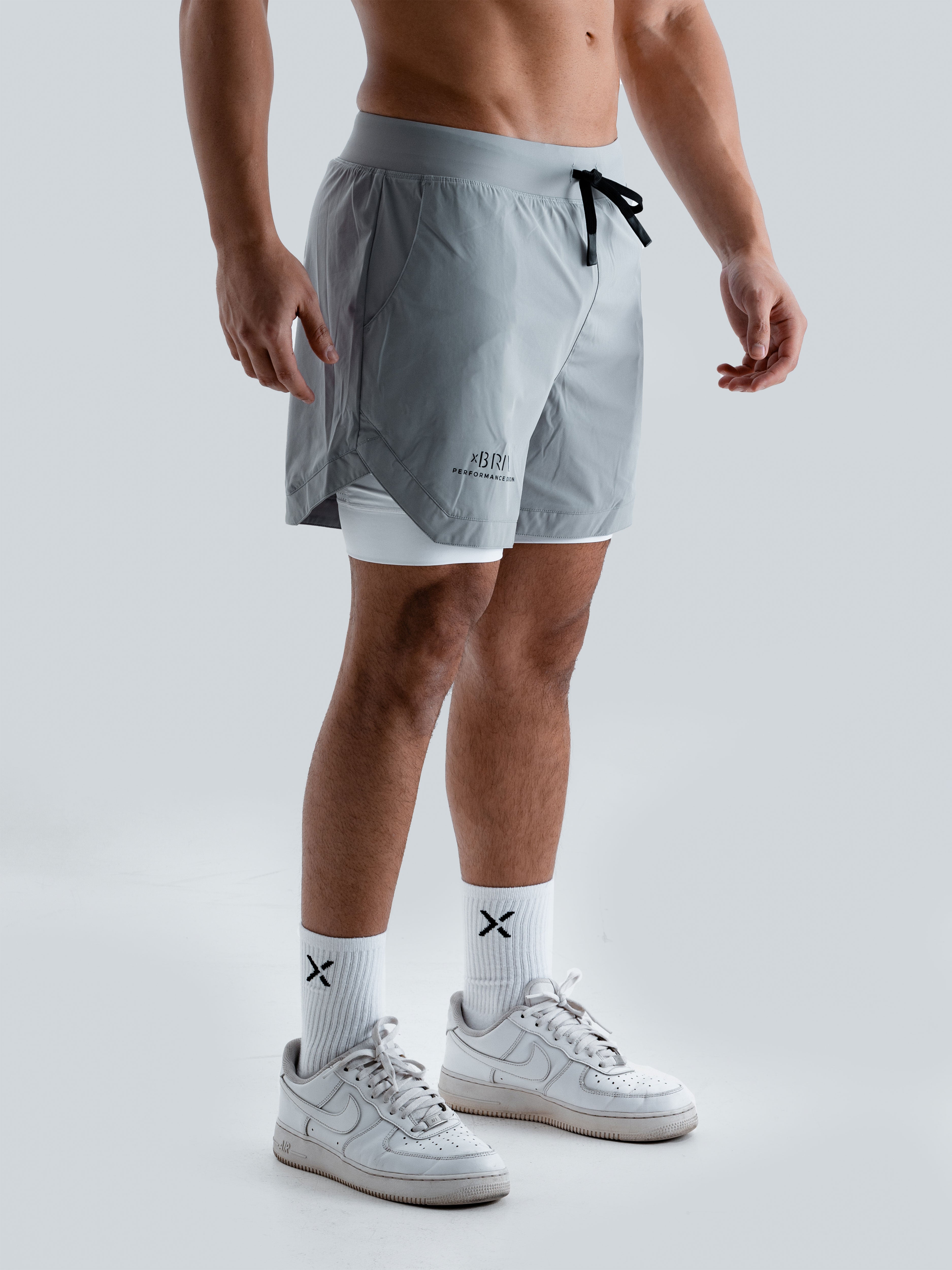 Hybrid Liner Shorts - Slate Grey