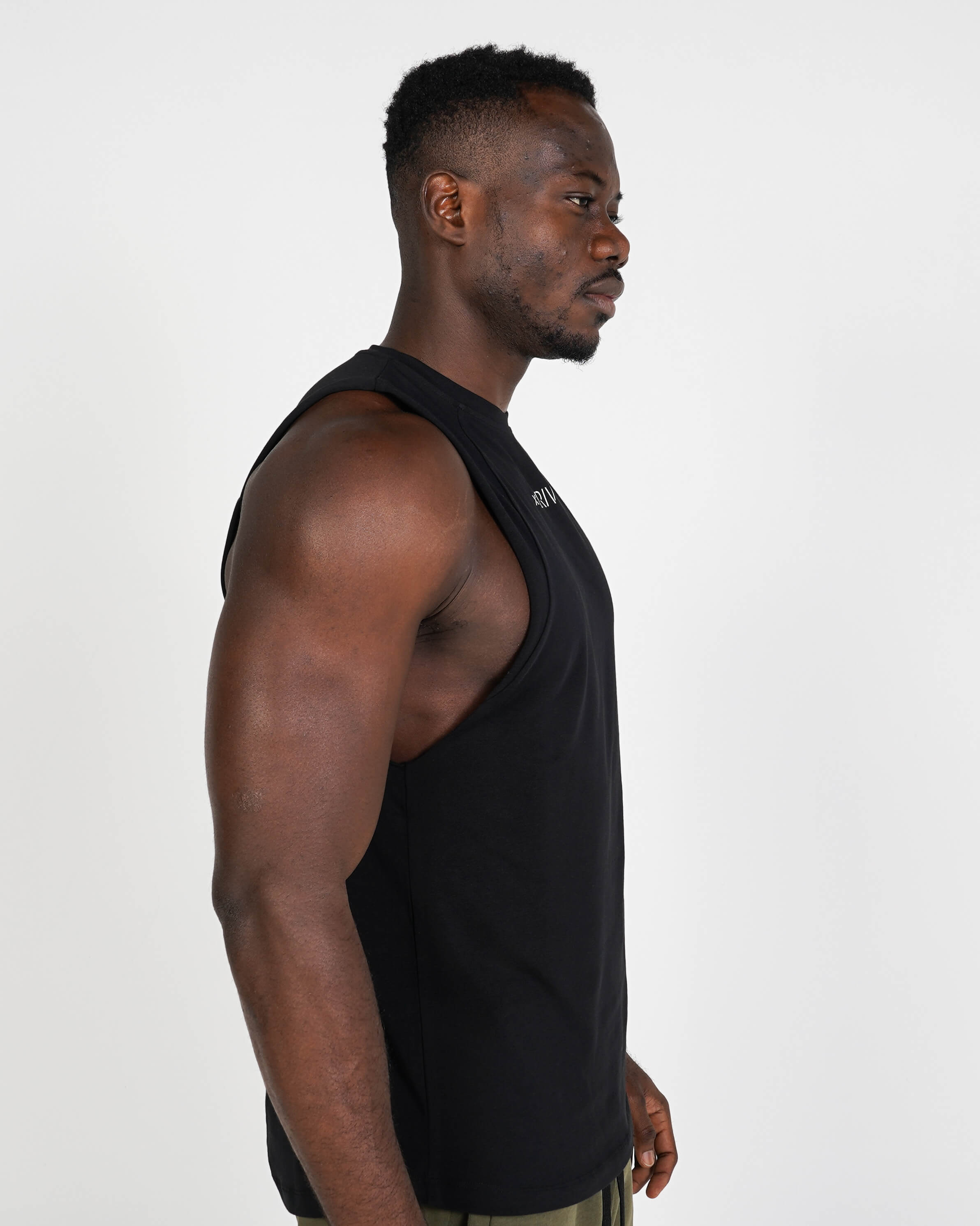 Athletic Tank Top - Black