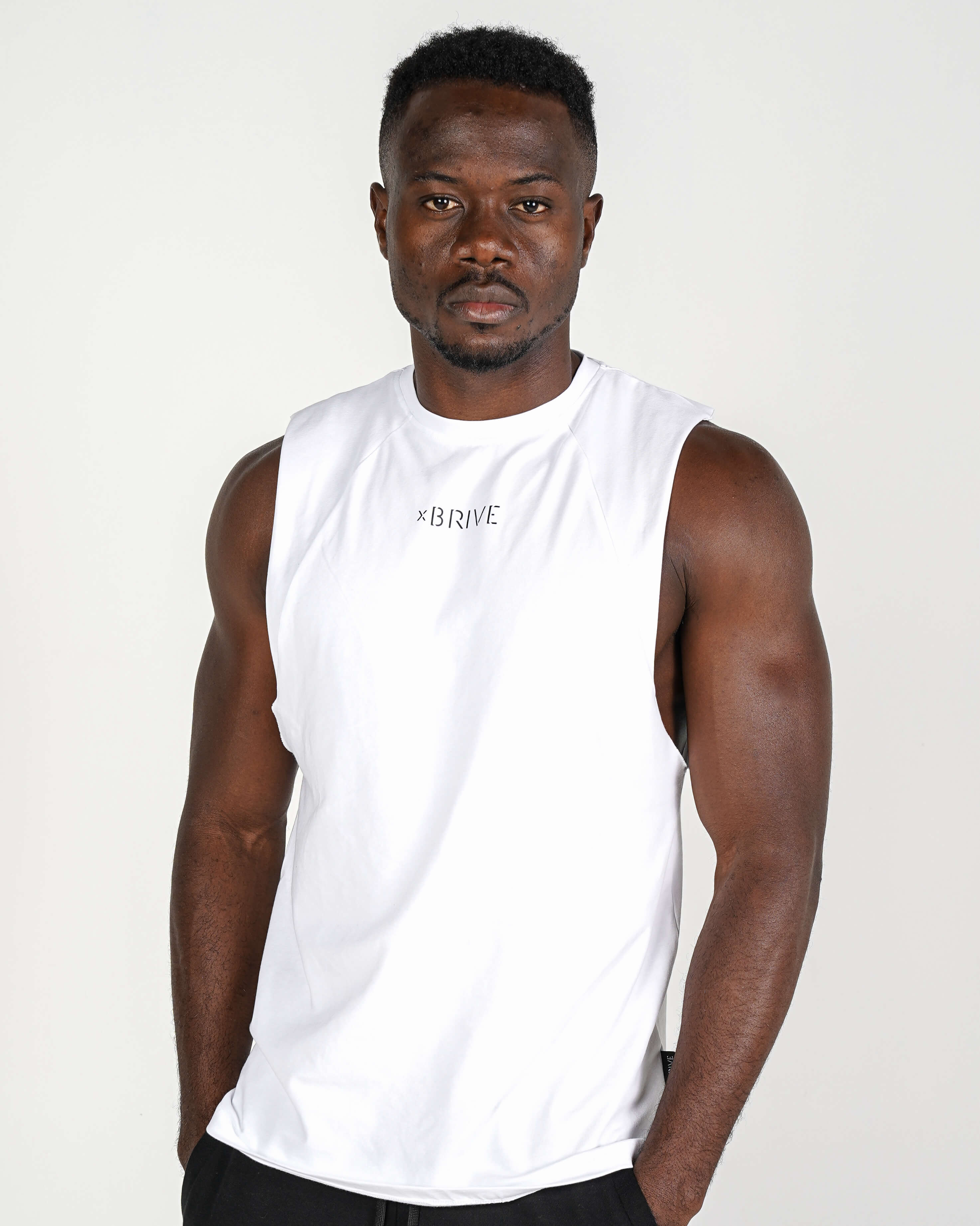 Athletic Tank Top - Optic White