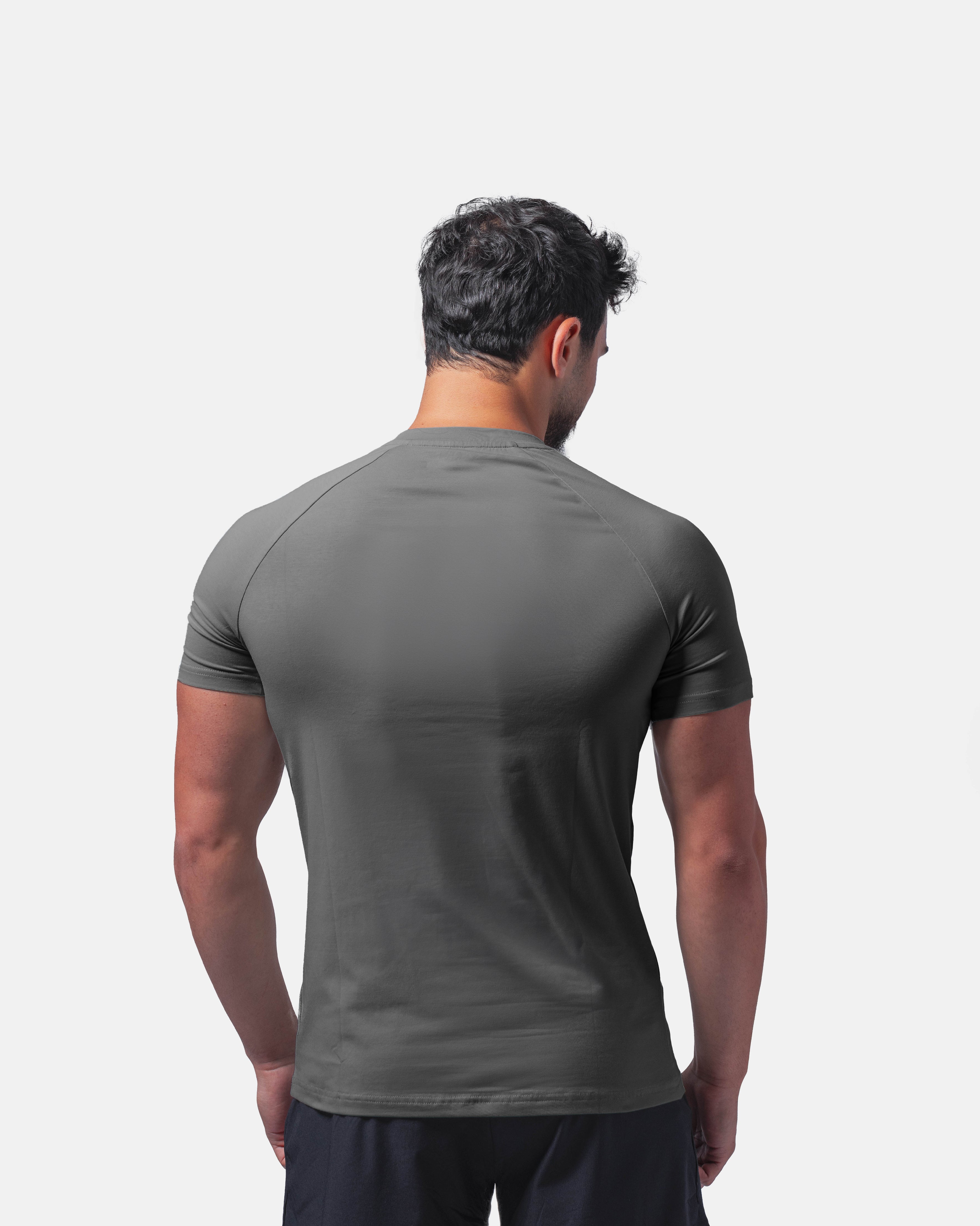 Statement Tee – Smoke Grey