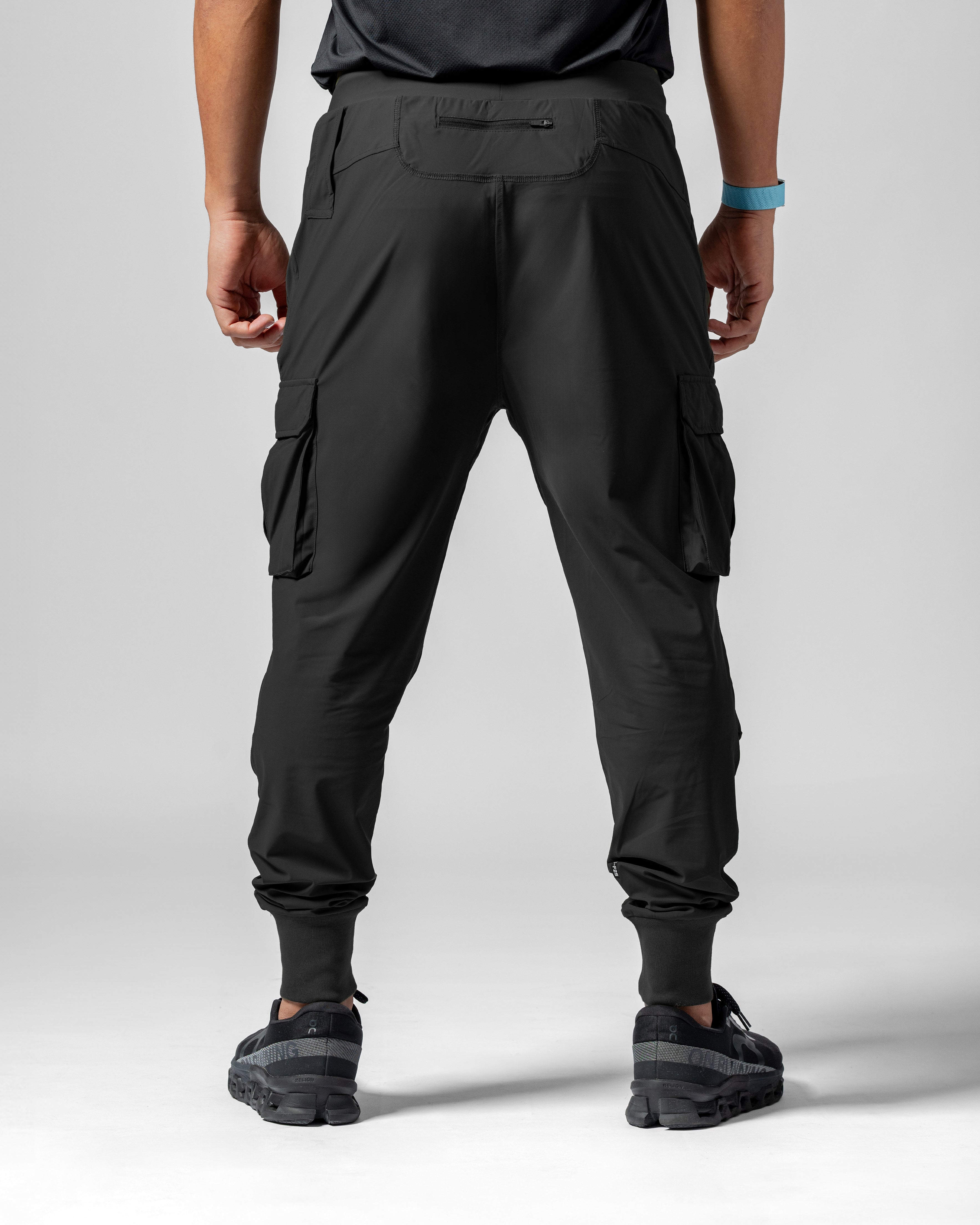 Hybrid Cargo Joggers - Charcoal