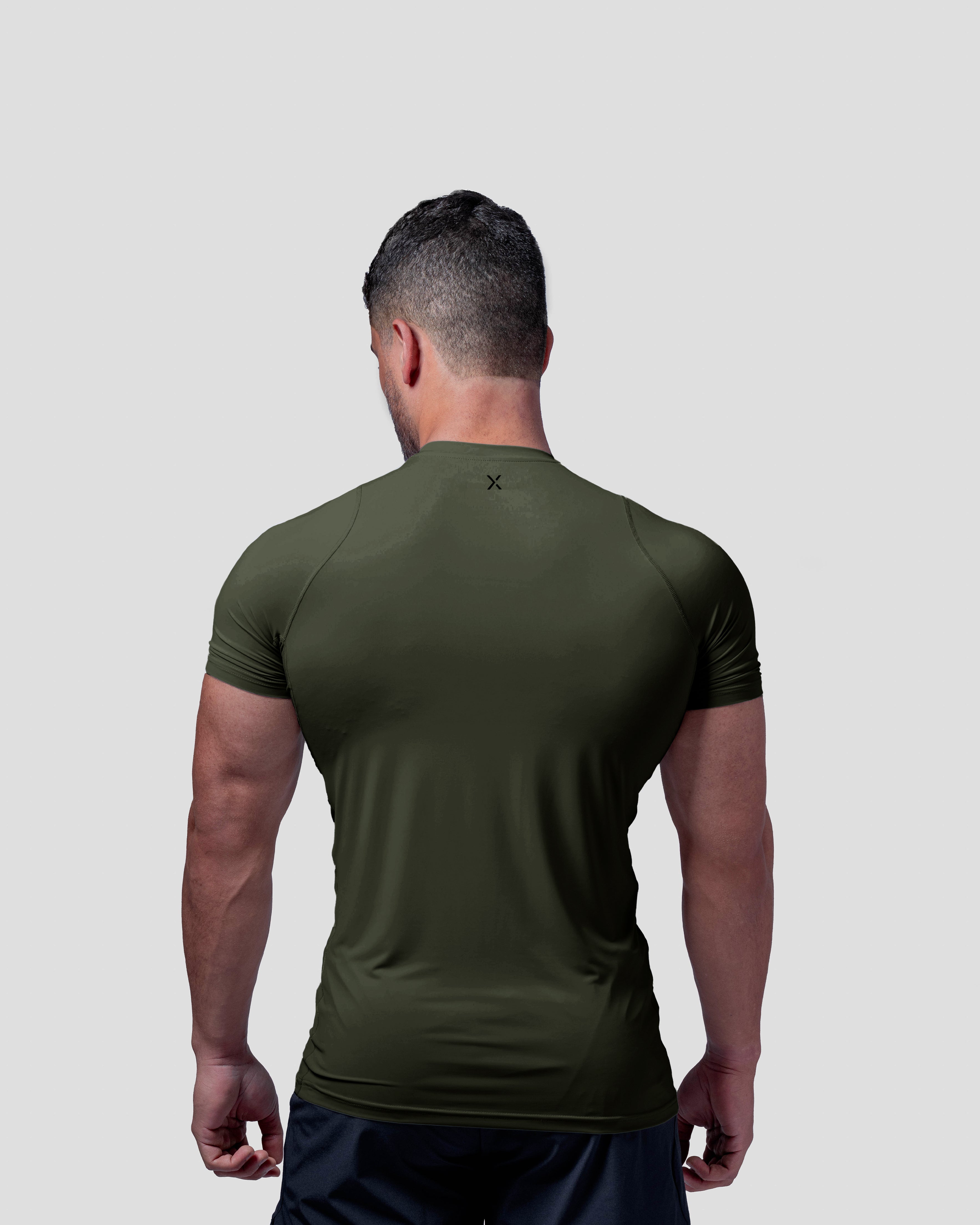 Vital Compression Tee – Army Green