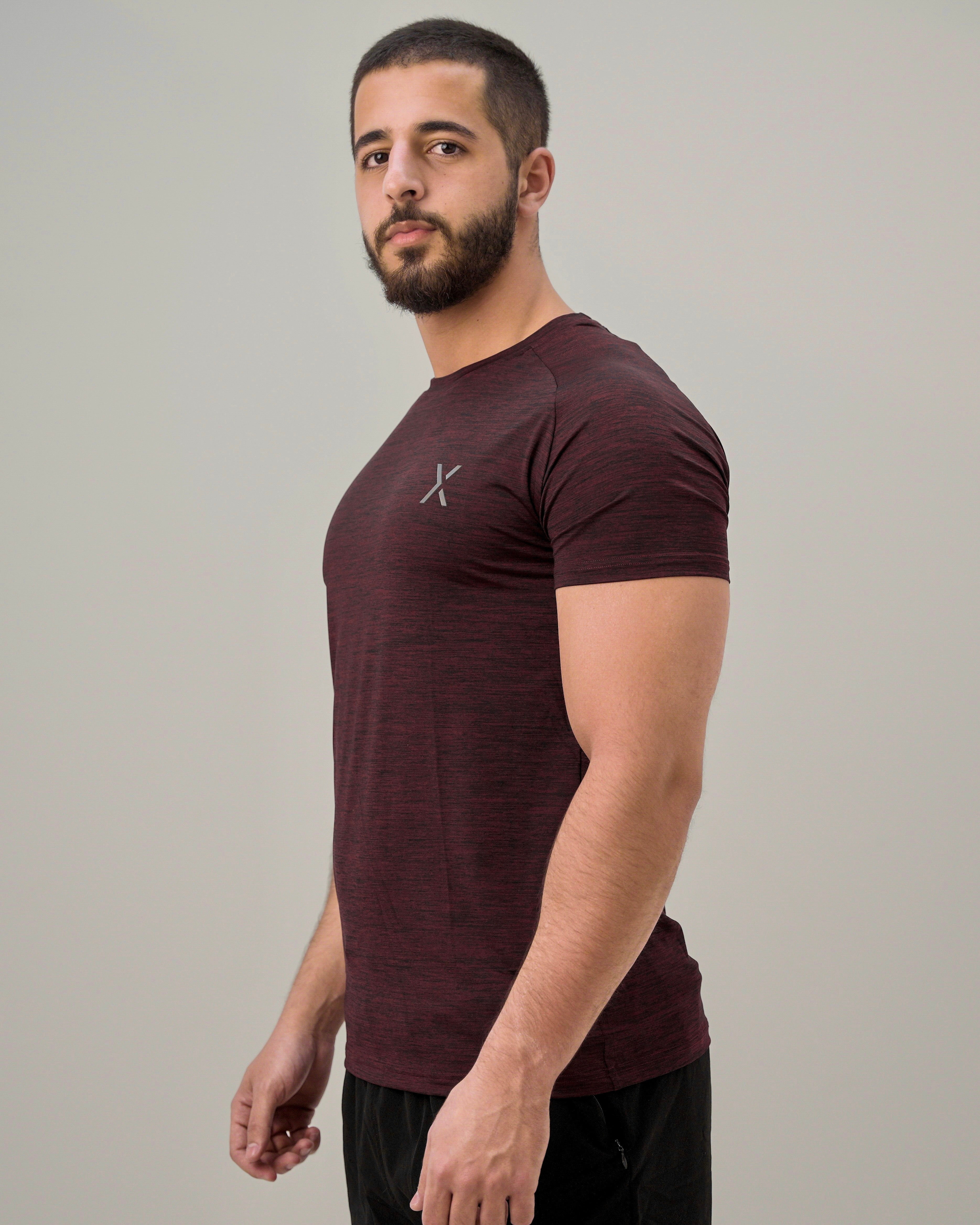 Core Performance Tee - Midnight Red
