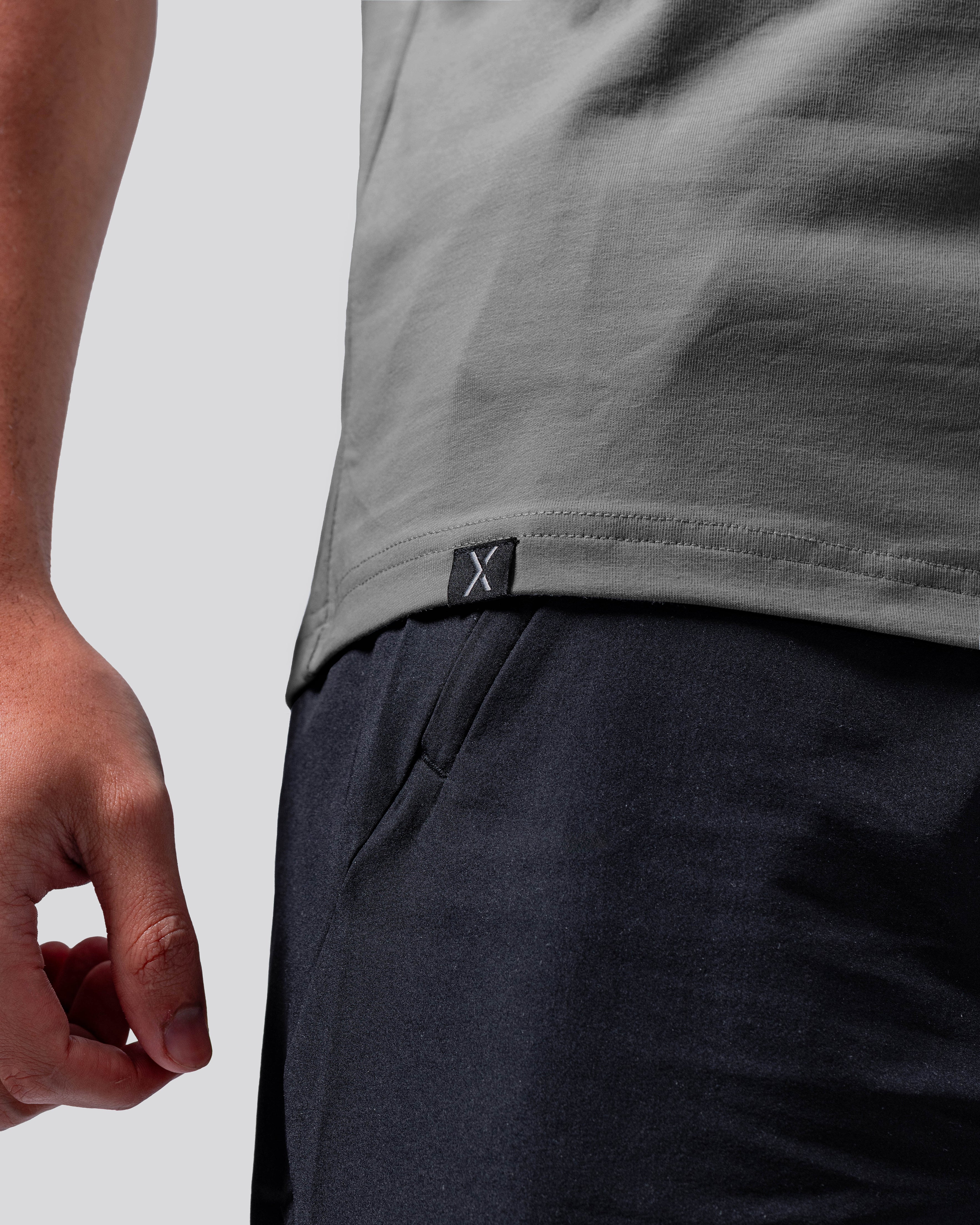 Statement Tee – Smoke Grey