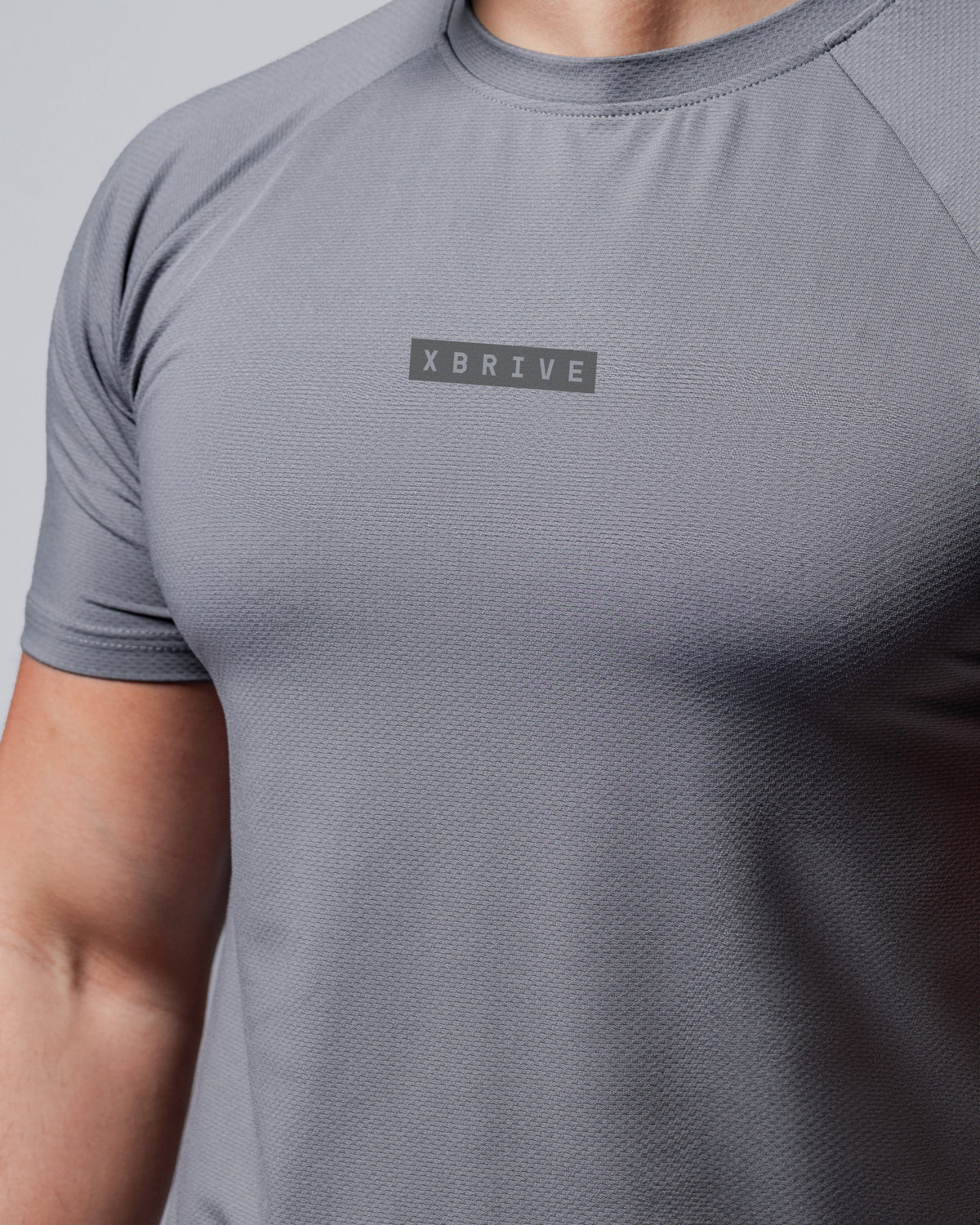 Tech Performance Tee 2.0 - Smoke Grey (Box Logo)