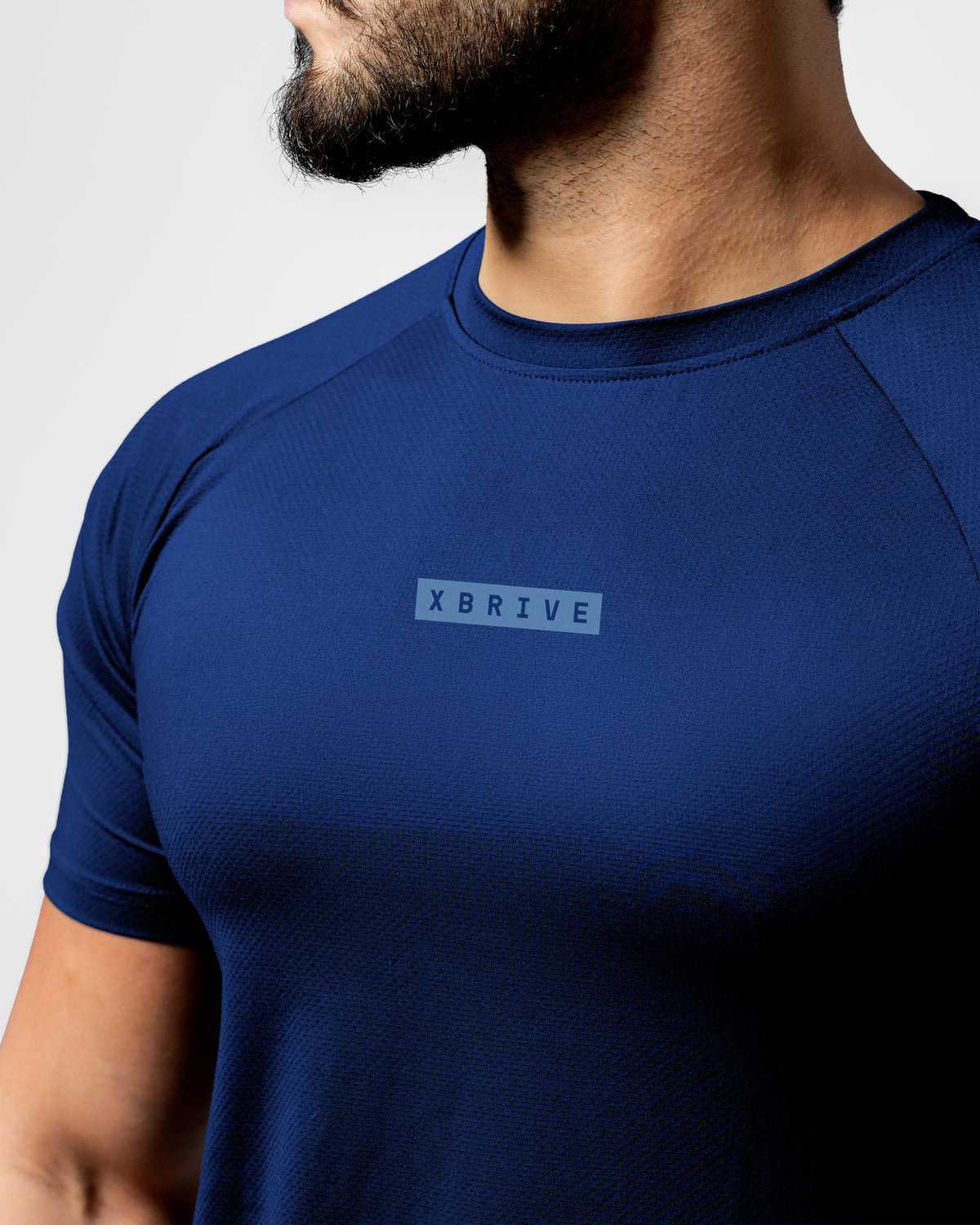 Tech Performance Tee 2.0 - Deep Blue (Box Logo)
