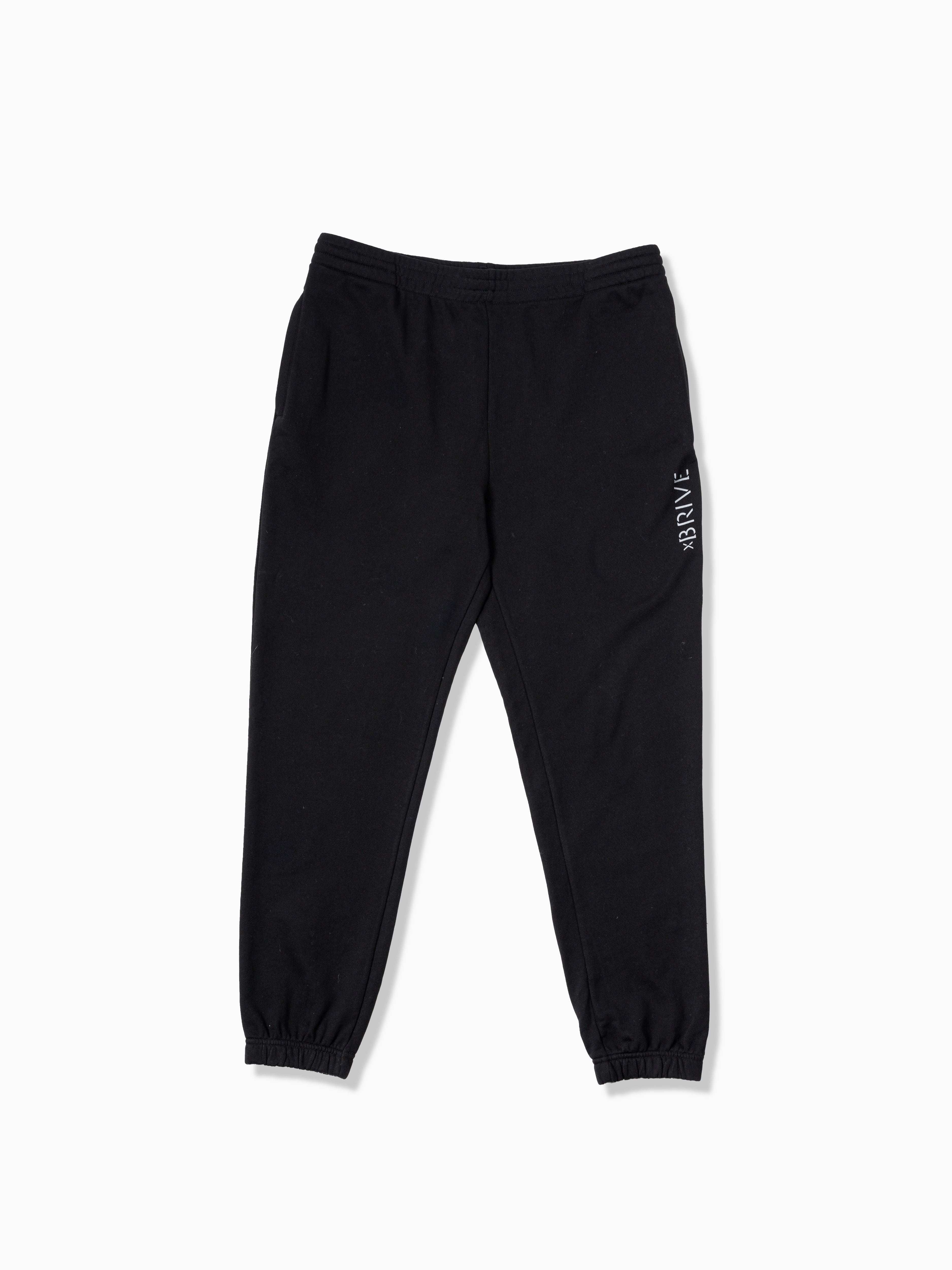 Essential Crest Joggers - Black