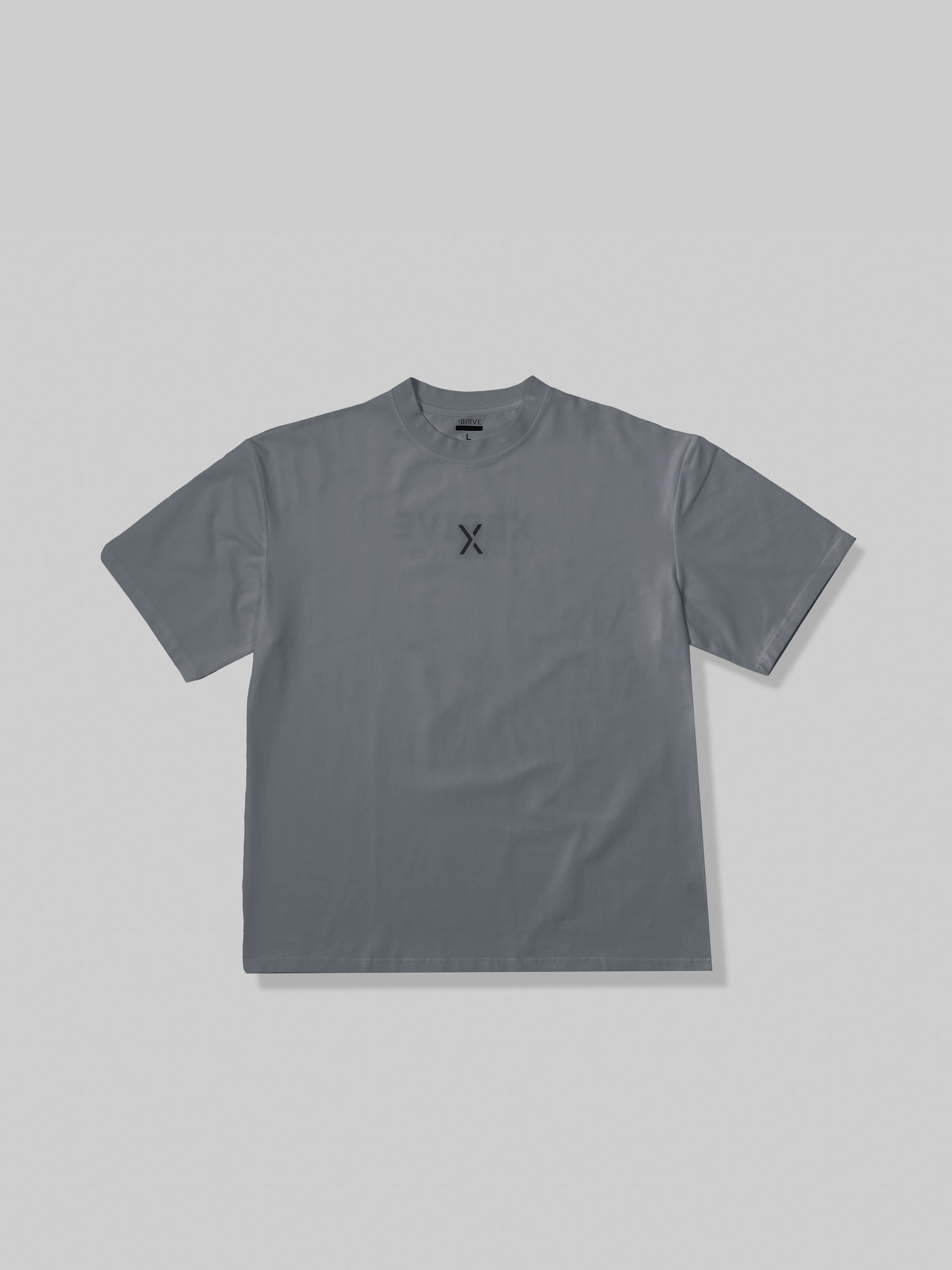 Impact Oversized Tee - Smoke Grey