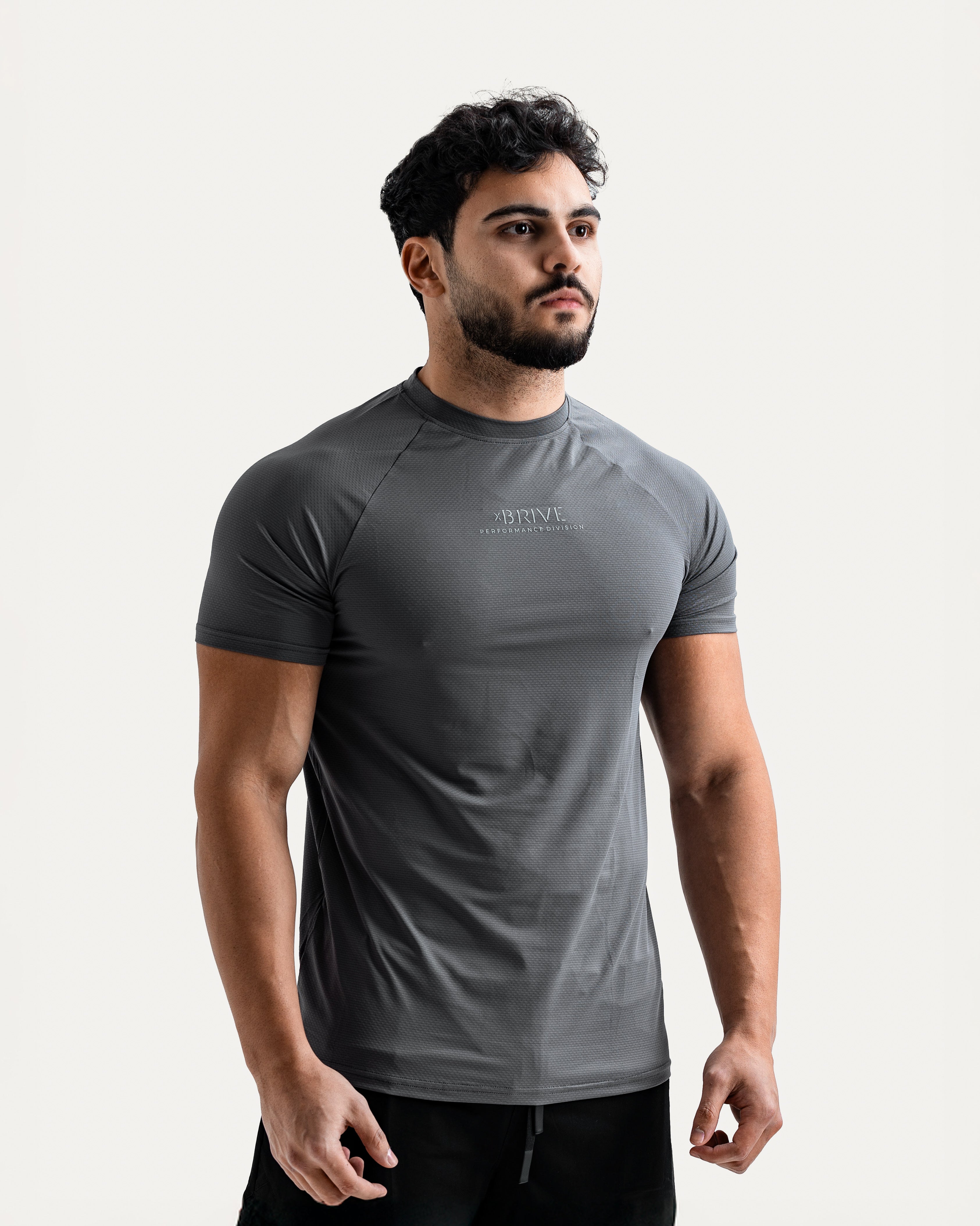 Tech Performance Tee - Iron Grey