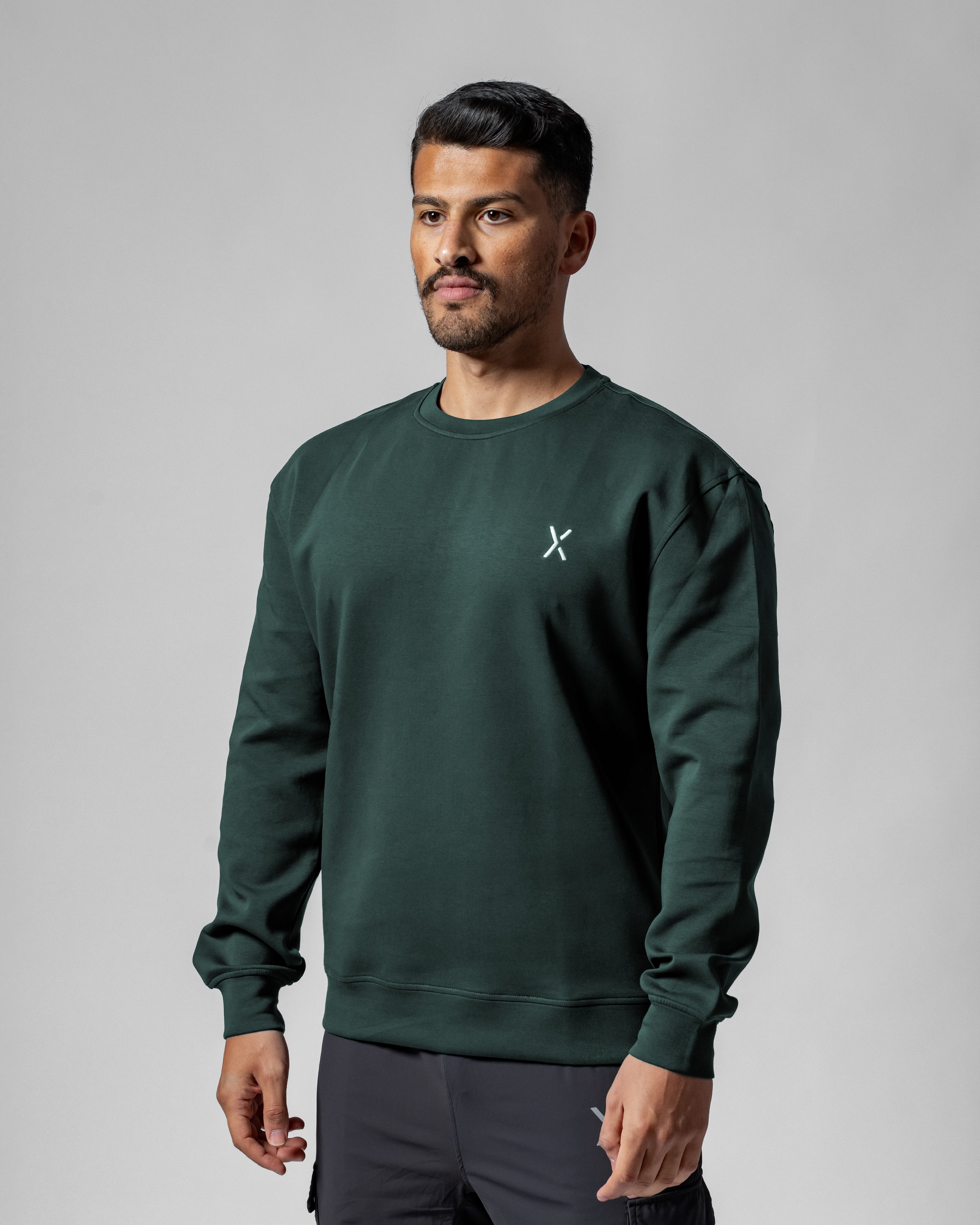 Airlayer® Crewneck - Forest Green