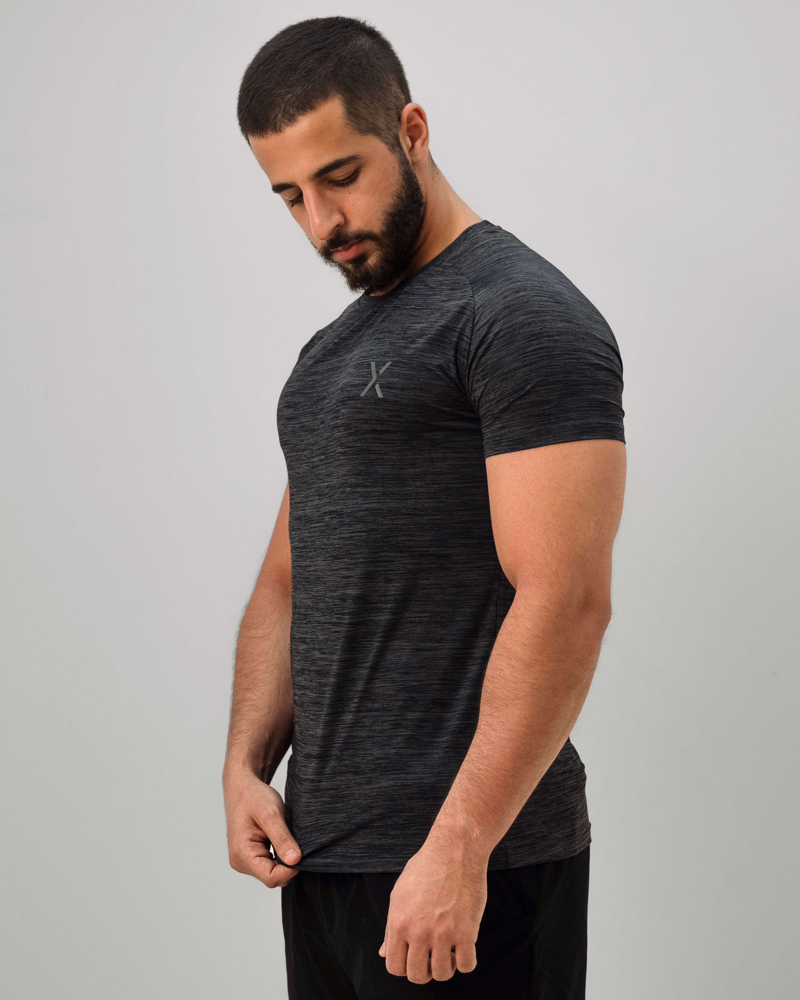 Core Performance Tee - Coal