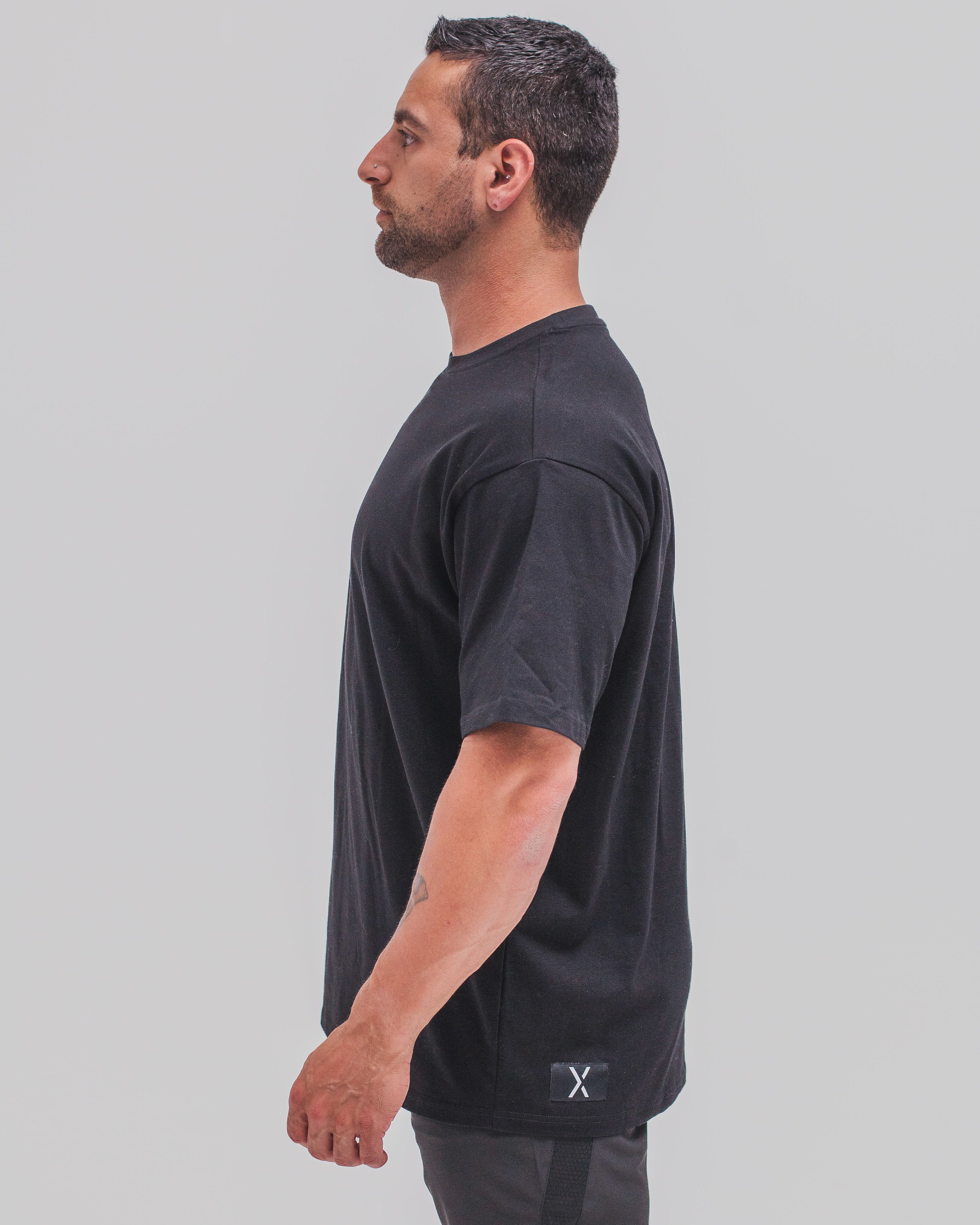 Essential Oversized Tee - Black