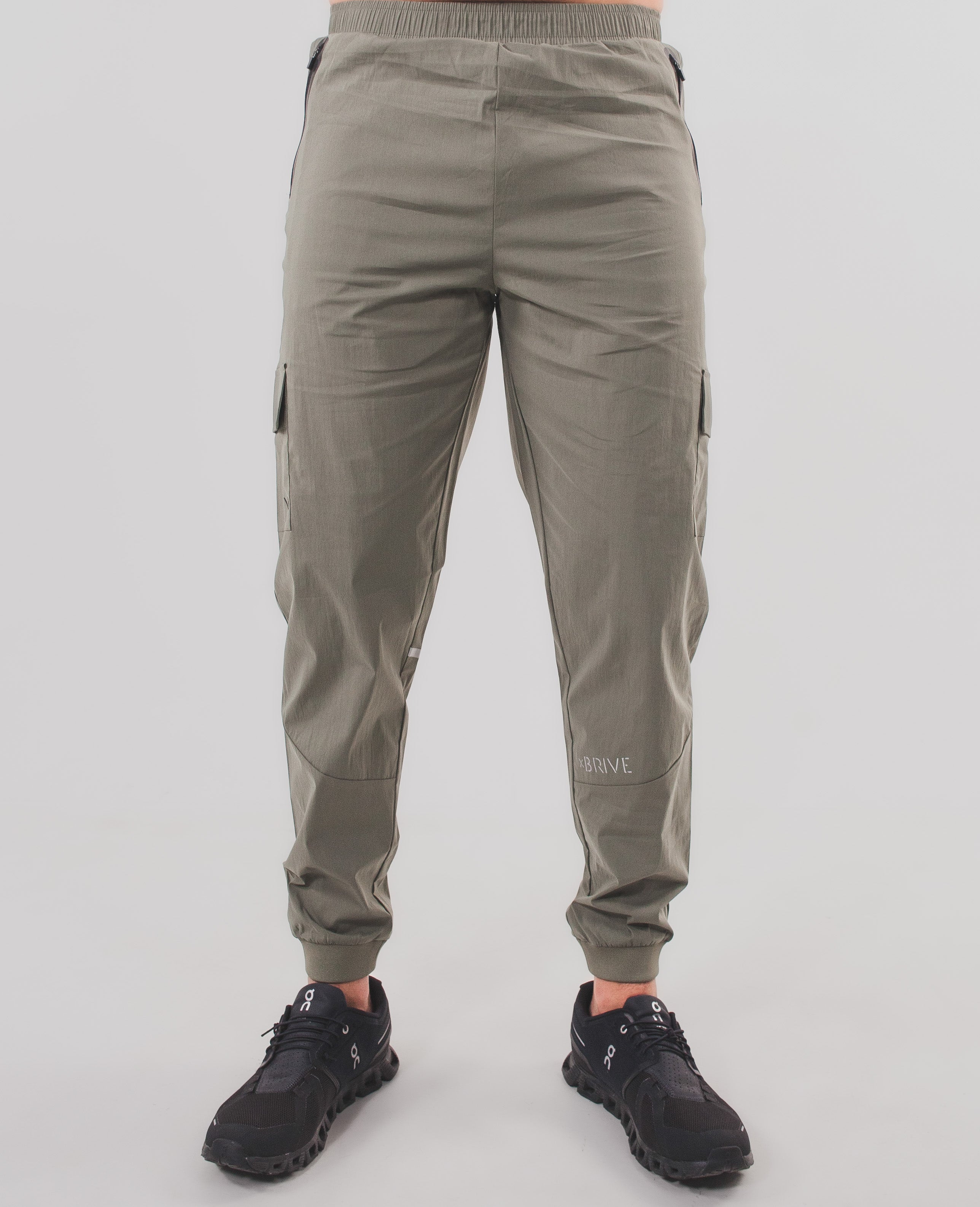 Active Cargo Joggers - Matte Green