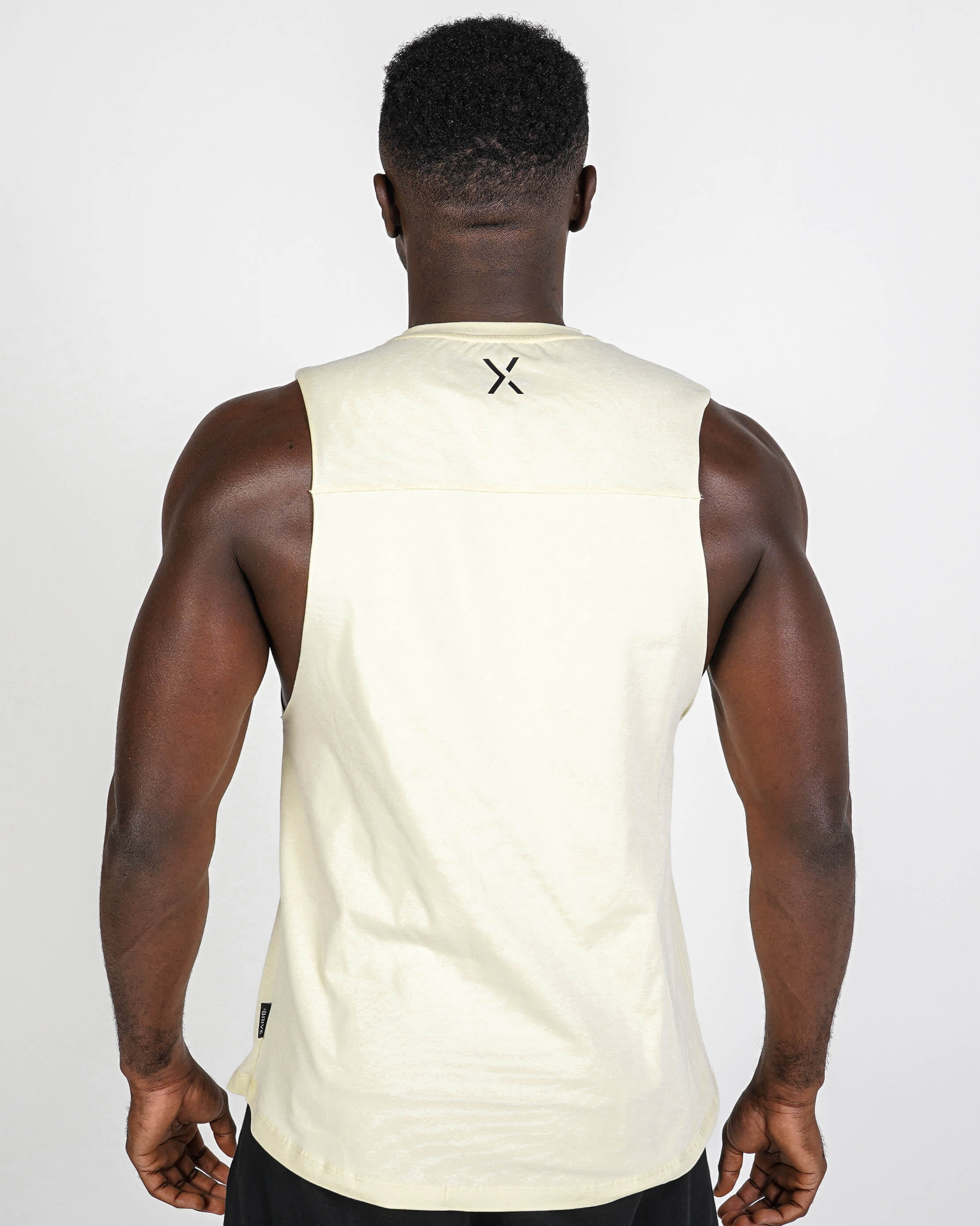 Athletic Tank Top - Transparent Beige