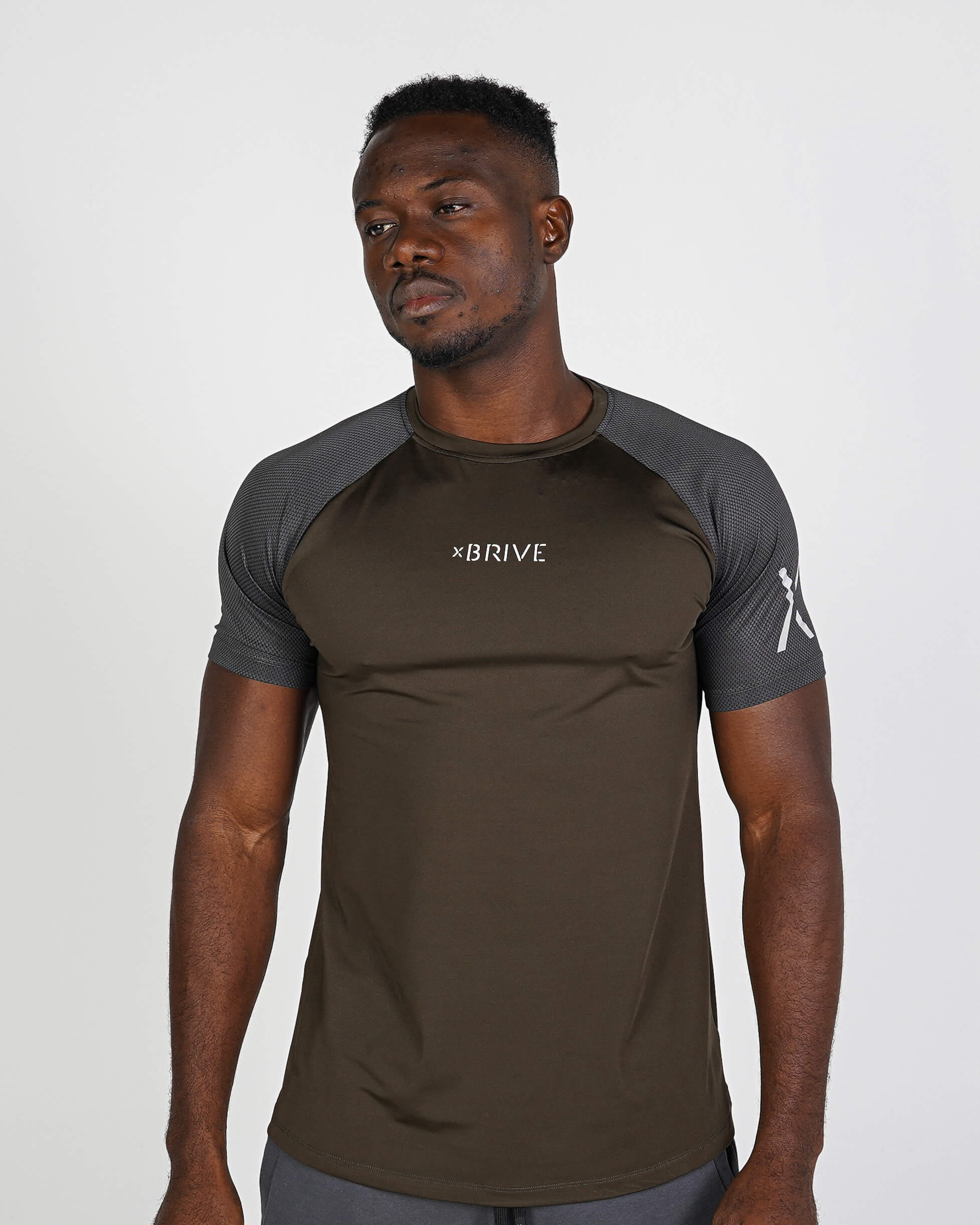 Raglan Performance Tee - Matte Green