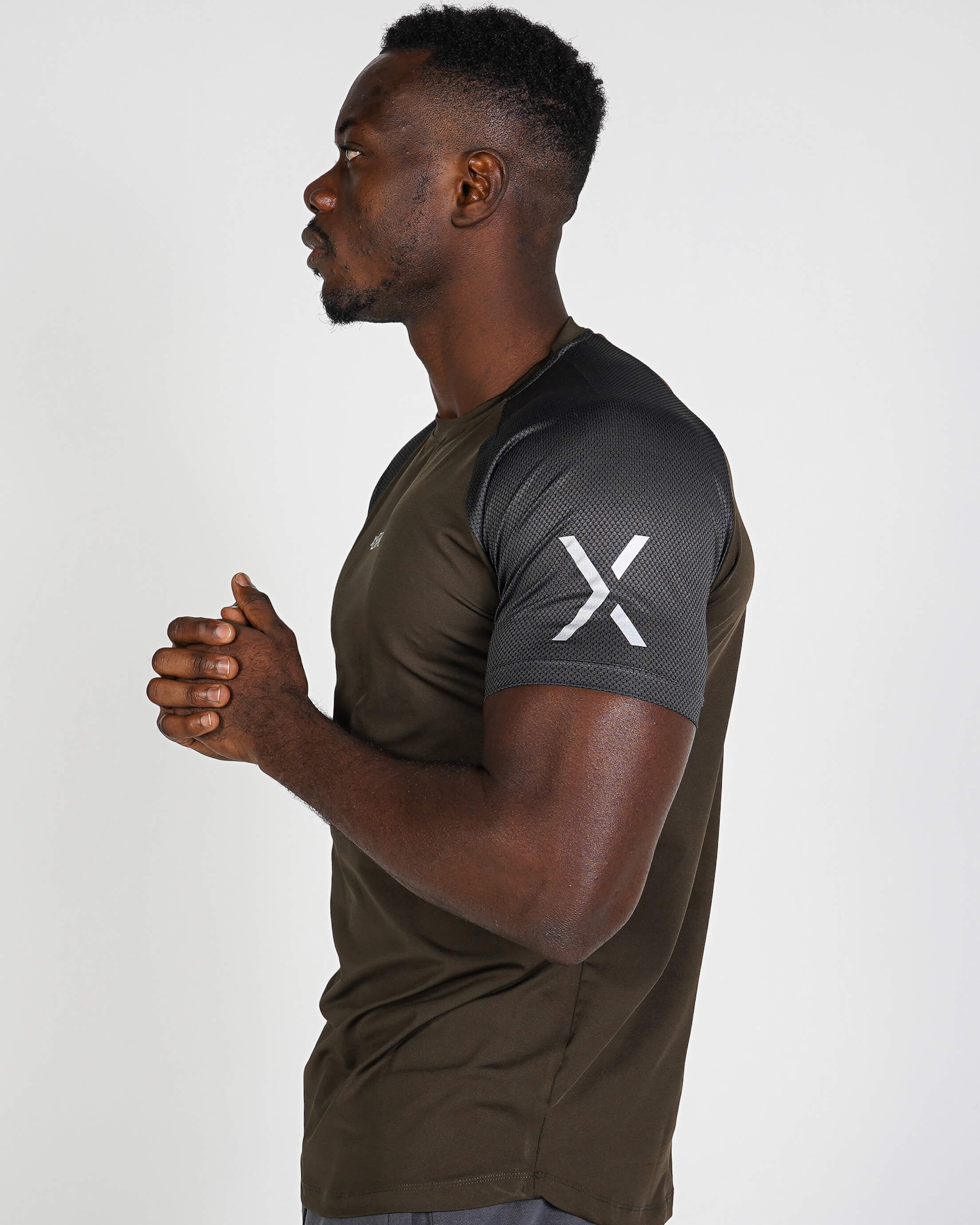 Raglan Performance Tee - Matte Green