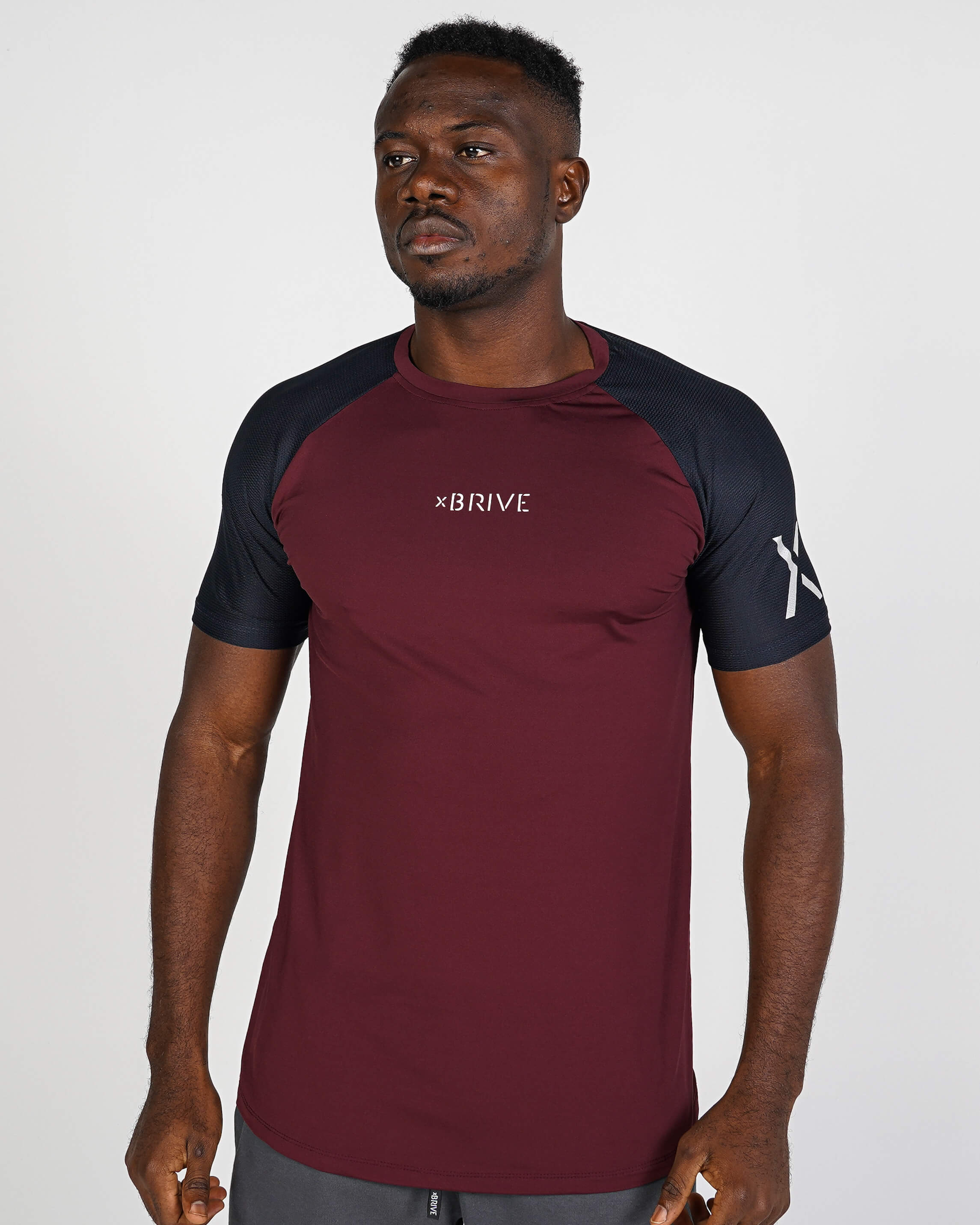 Raglan Performance Tee - Red