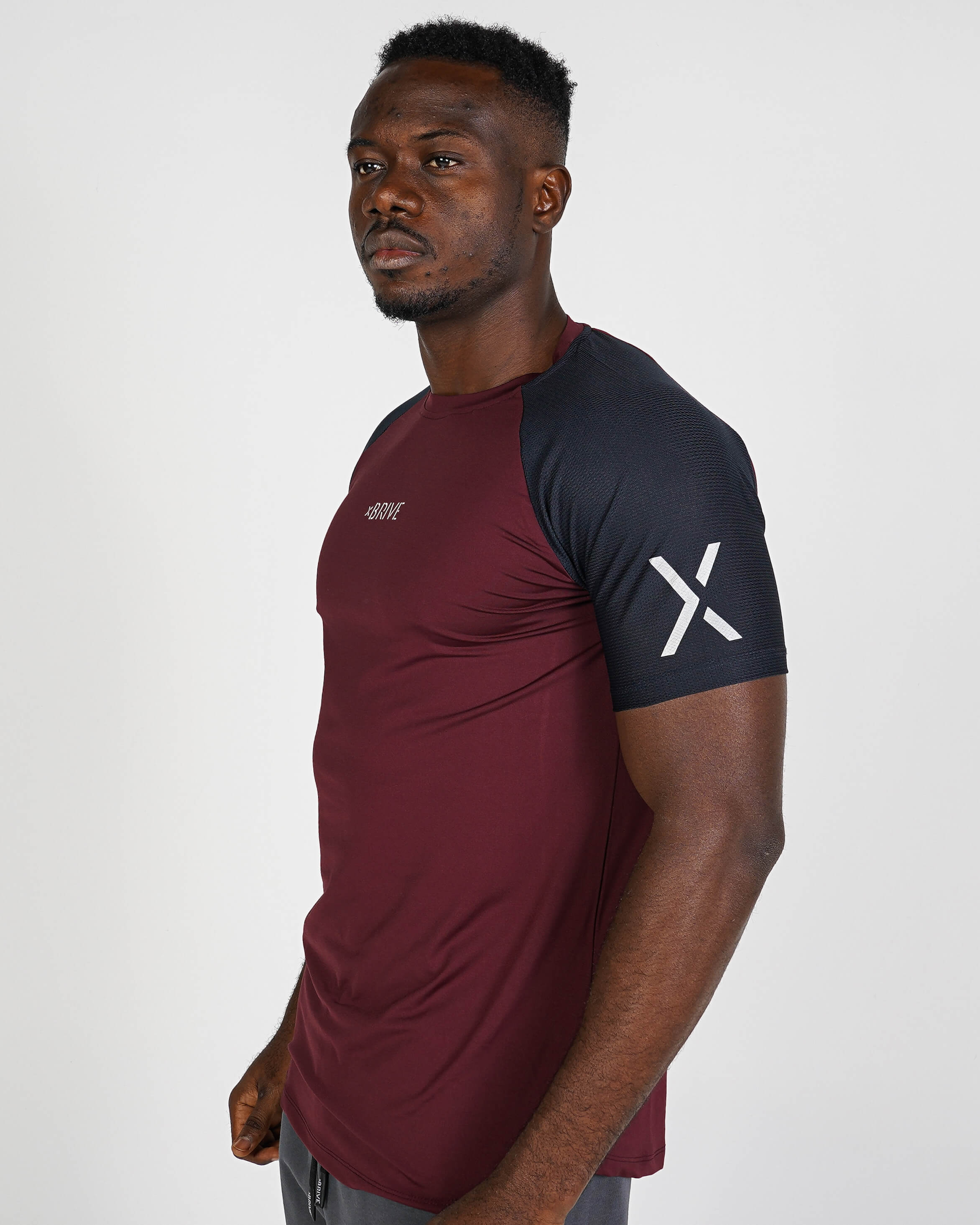 Raglan Performance Tee - Red