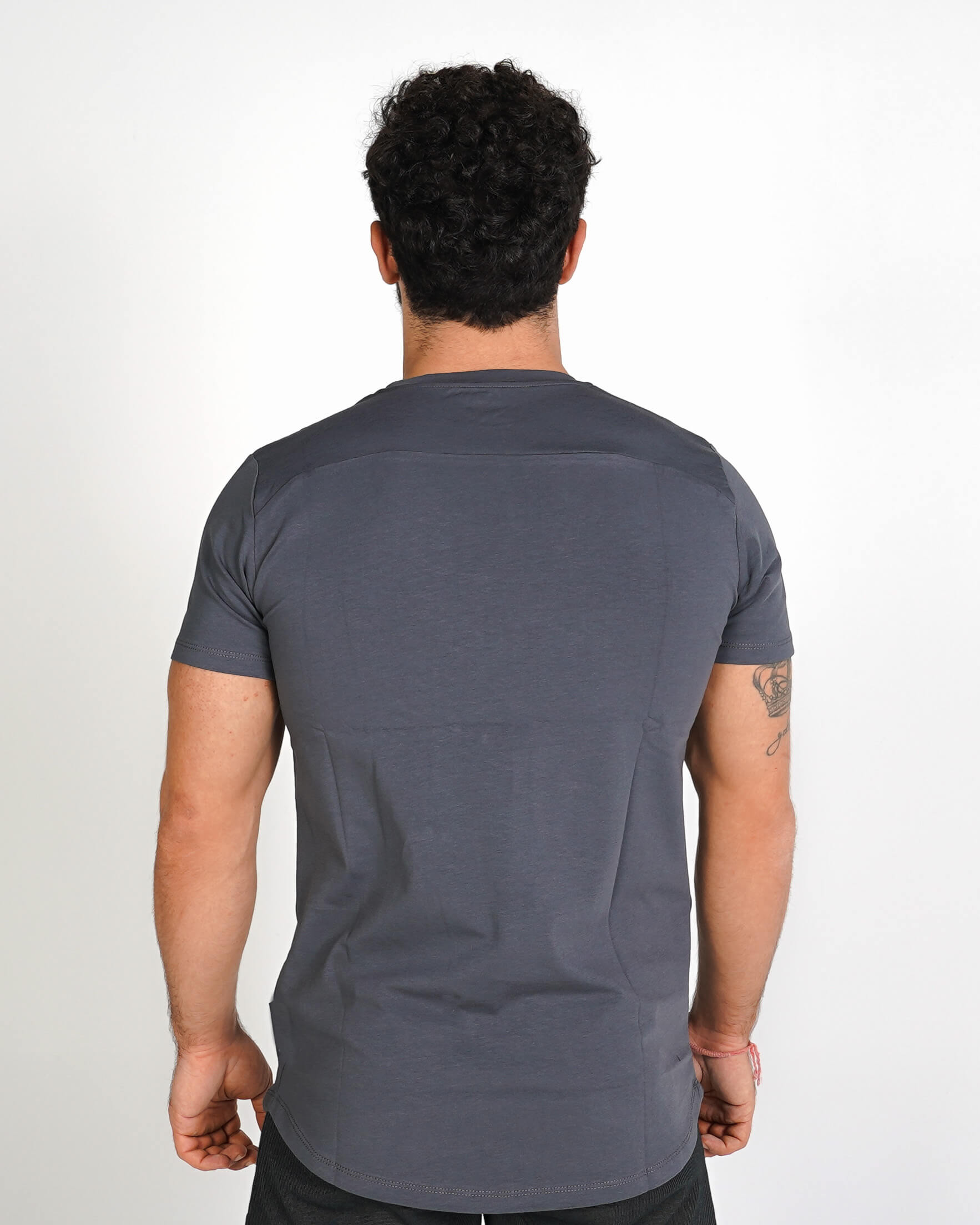 Premium Muscle Tee - Smoke Grey