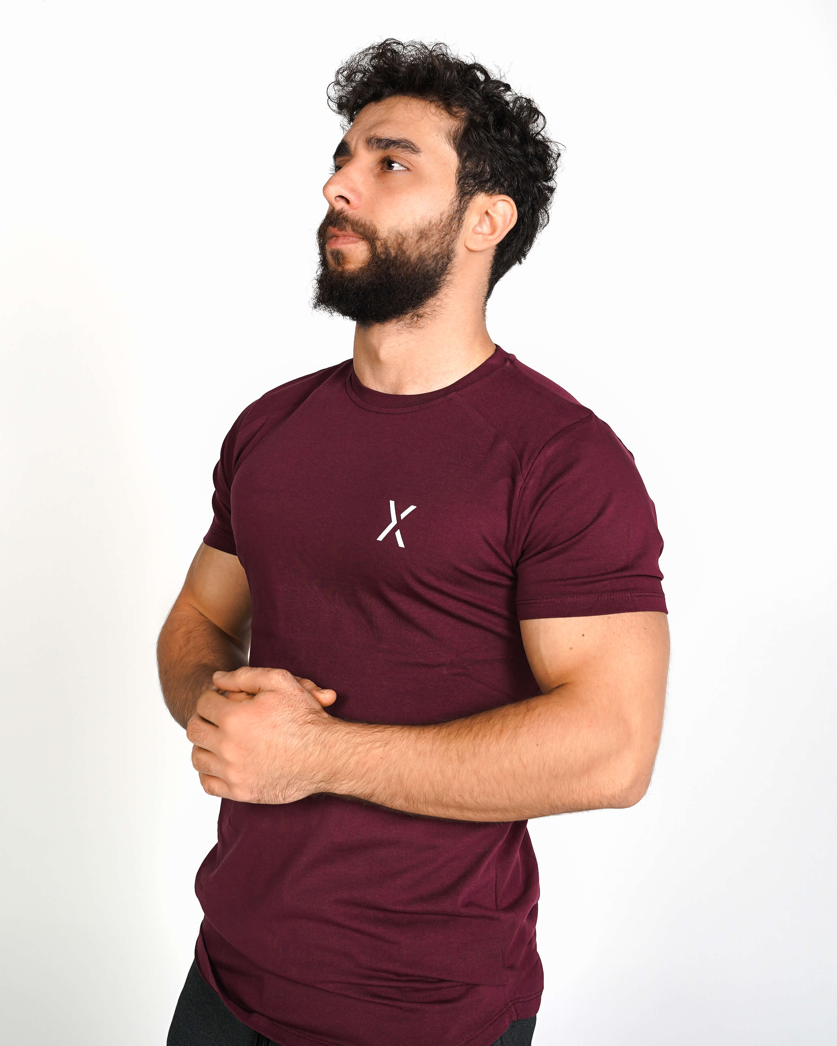 Premium Muscle Tee - Maroon